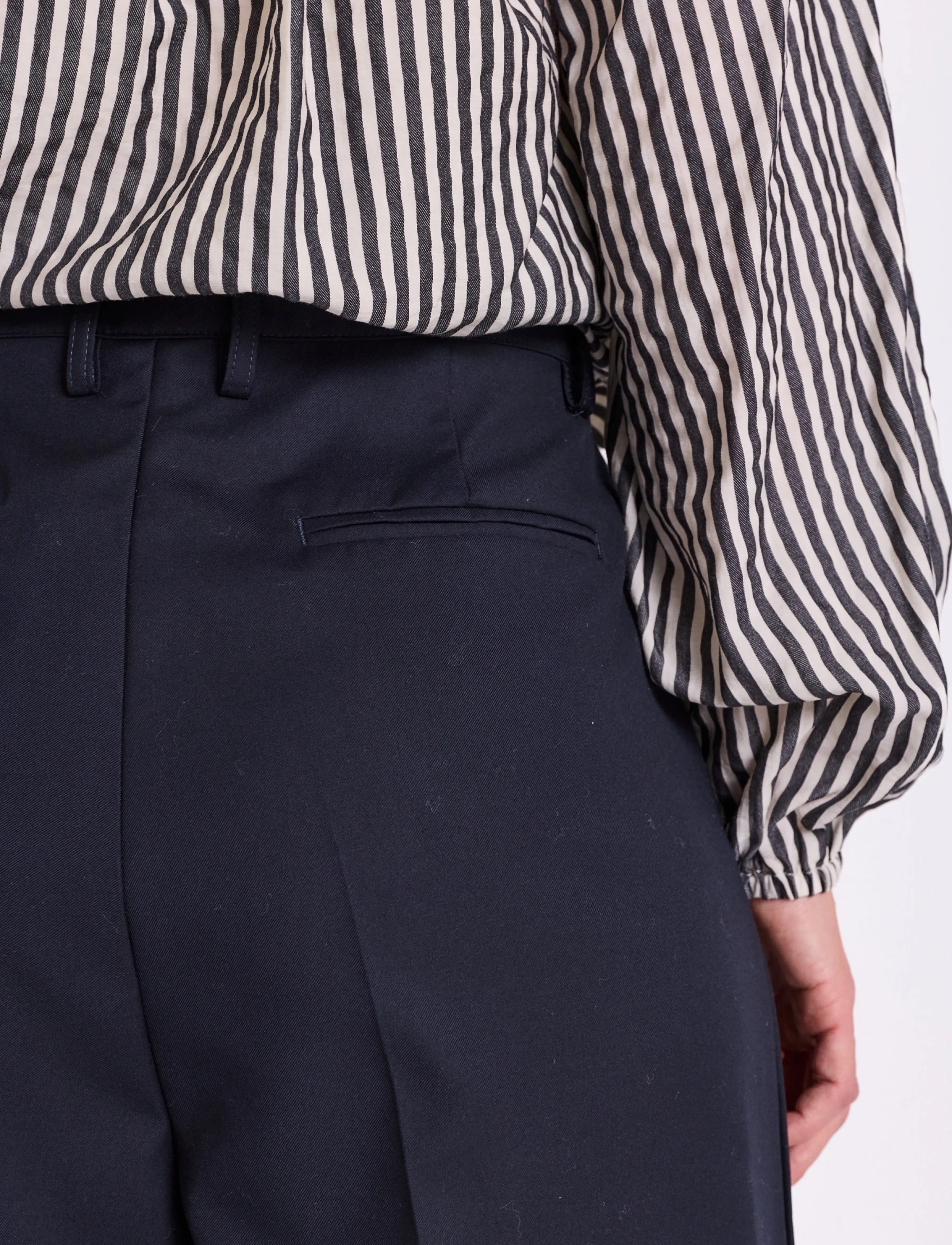 FREE/QUENT - FQYASMIN-PANTS - laveste priser - navy blazer - 4