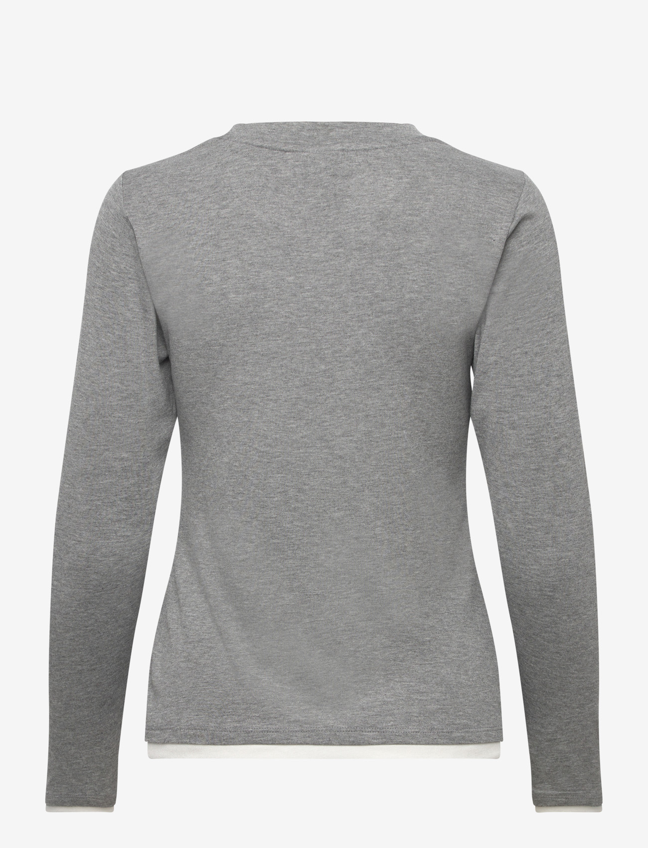 FREE/QUENT - FQALVIN-TEE - madalaimad hinnad - l. grey mel. w. star off-white - 2