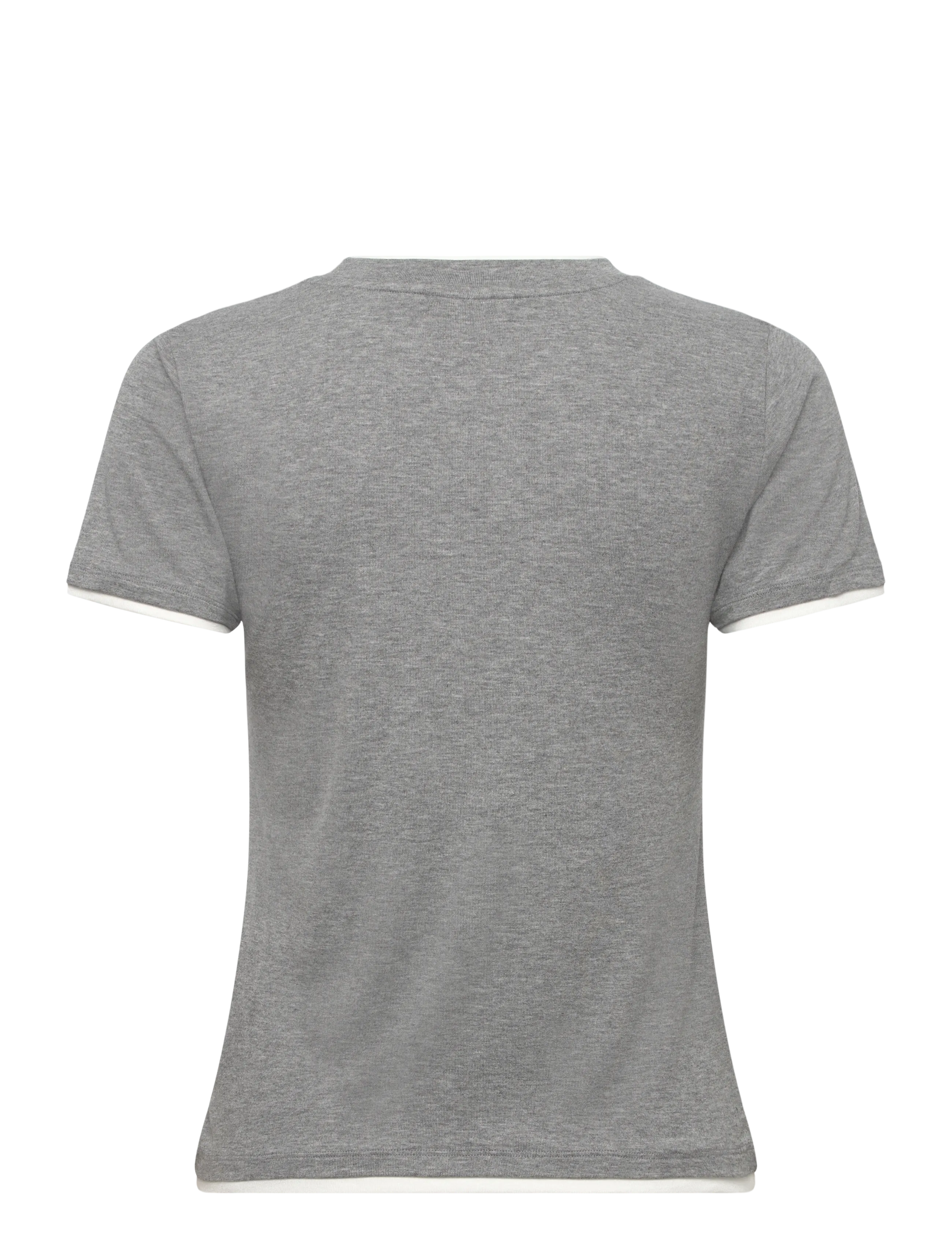 FREE/QUENT - FQALVIN-TEE - madalaimad hinnad - l. grey mel. w. star off-white - 2