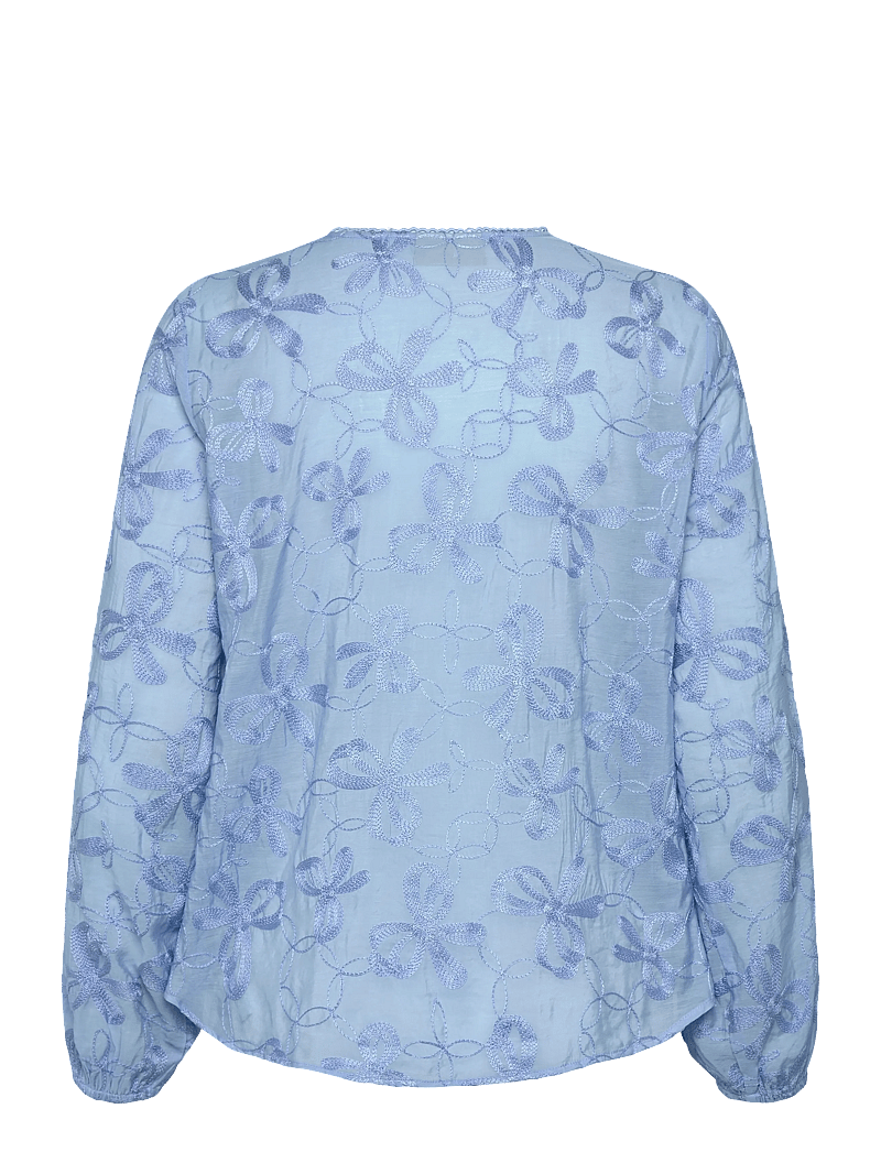 FREE/QUENT - FQRANDY-BLOUSE - langärmlige blusen - blue bell - 1