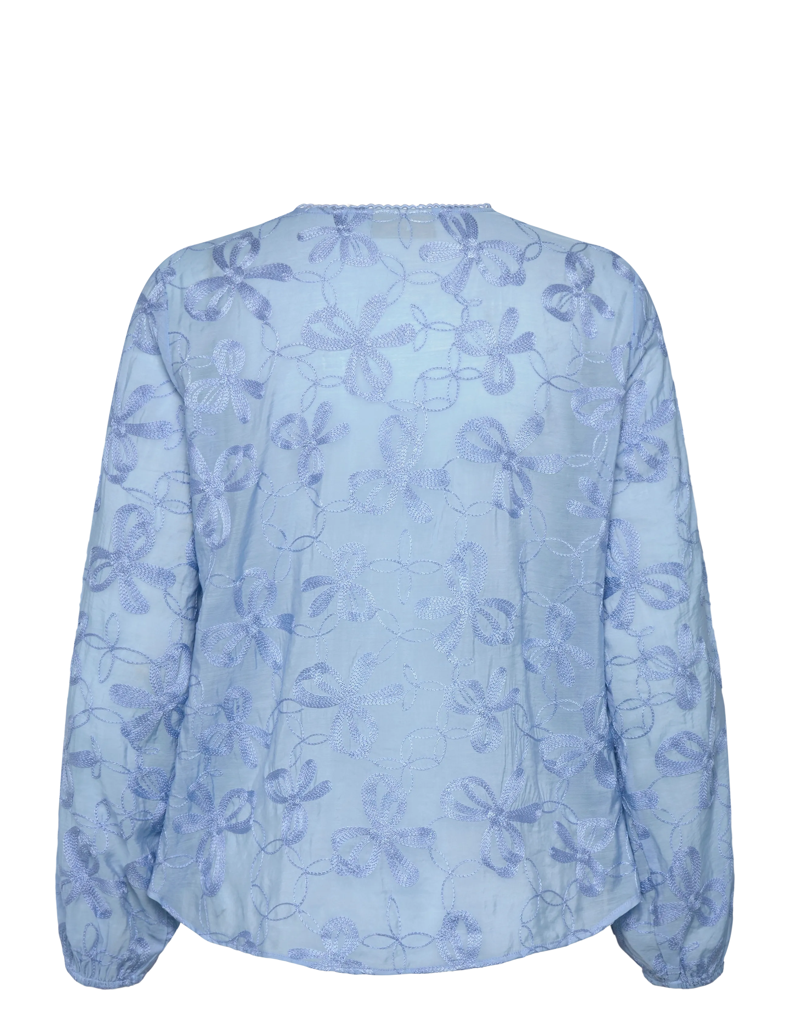 FREE/QUENT - FQRANDY-BLOUSE - langärmlige blusen - blue bell - 1