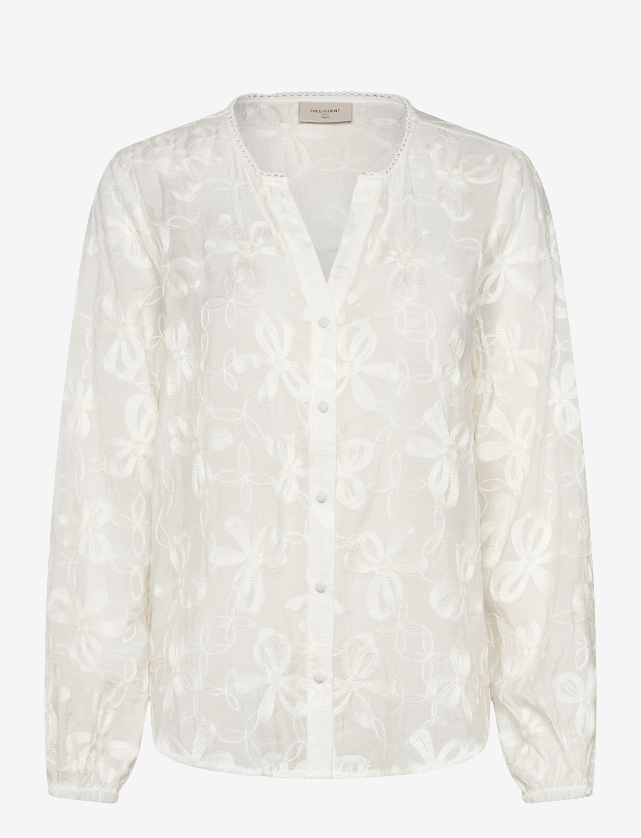 FREE/QUENT - FQRANDY-BLOUSE - langärmlige blusen - star off-white - 1