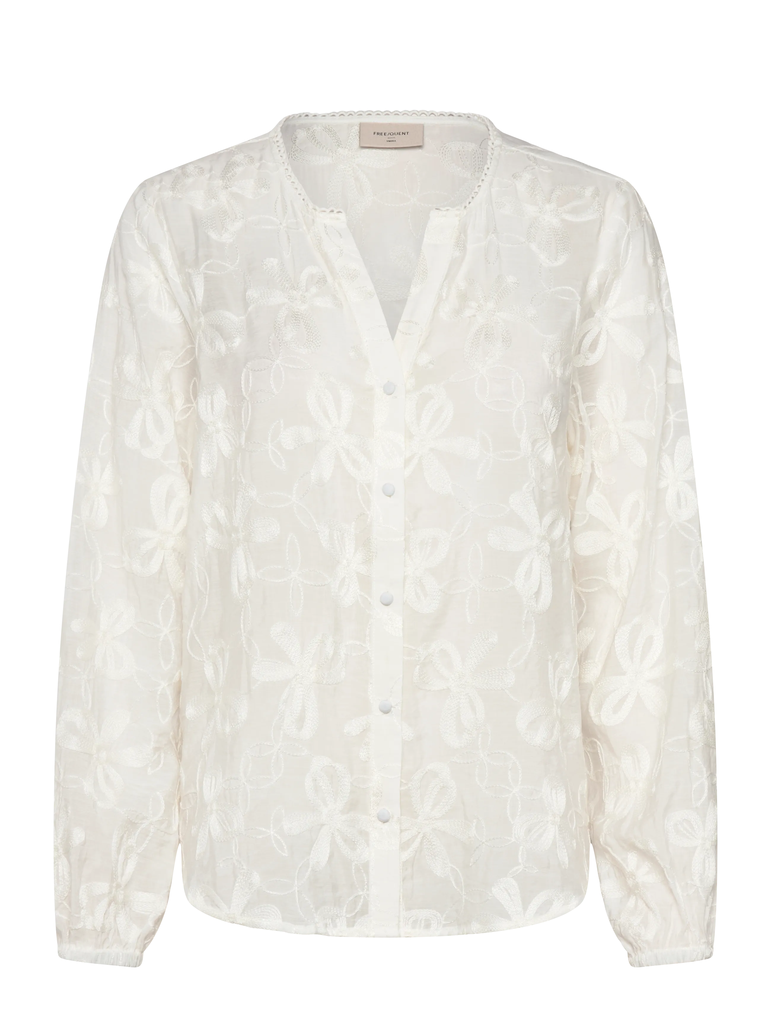 FREE/QUENT FQRANDY-BLOUSE - Bluser - STAR OFF-WHITE / cream