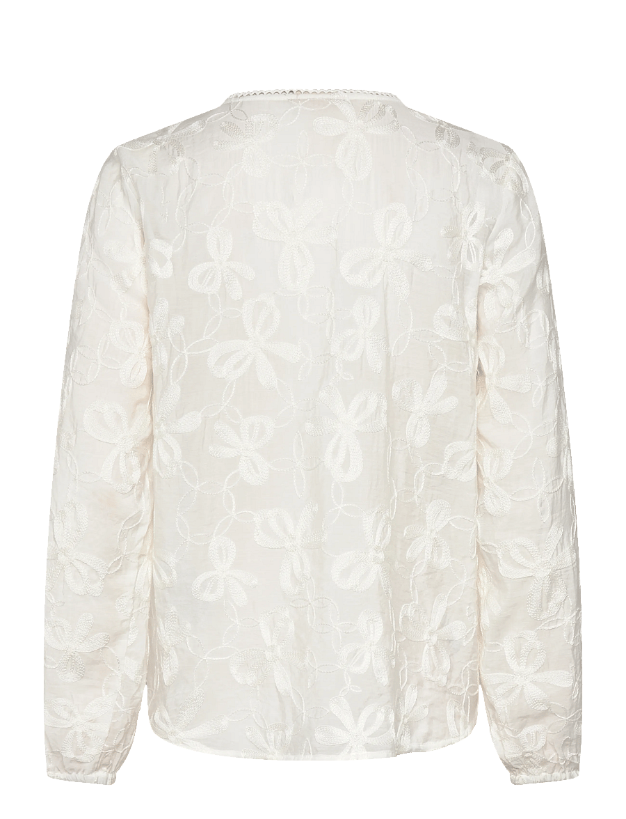 FREE/QUENT - FQRANDY-BLOUSE - langärmelige blusen - star off-white - 2