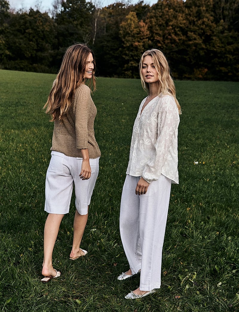 FREE/QUENT - FQRANDY-BLOUSE - langärmlige blusen - star off-white - 3