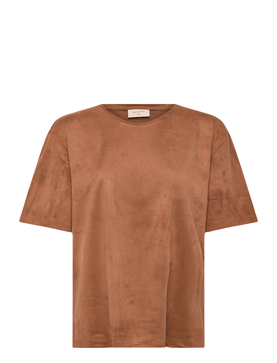 FREE/QUENT - FQMIMI-BLOUSE - kurzärmelige blusen - thrush - 1