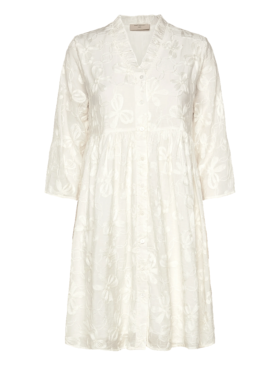 FREE/QUENT - FQRANDY-DRESS - sukienki letnie - star off-white - 1