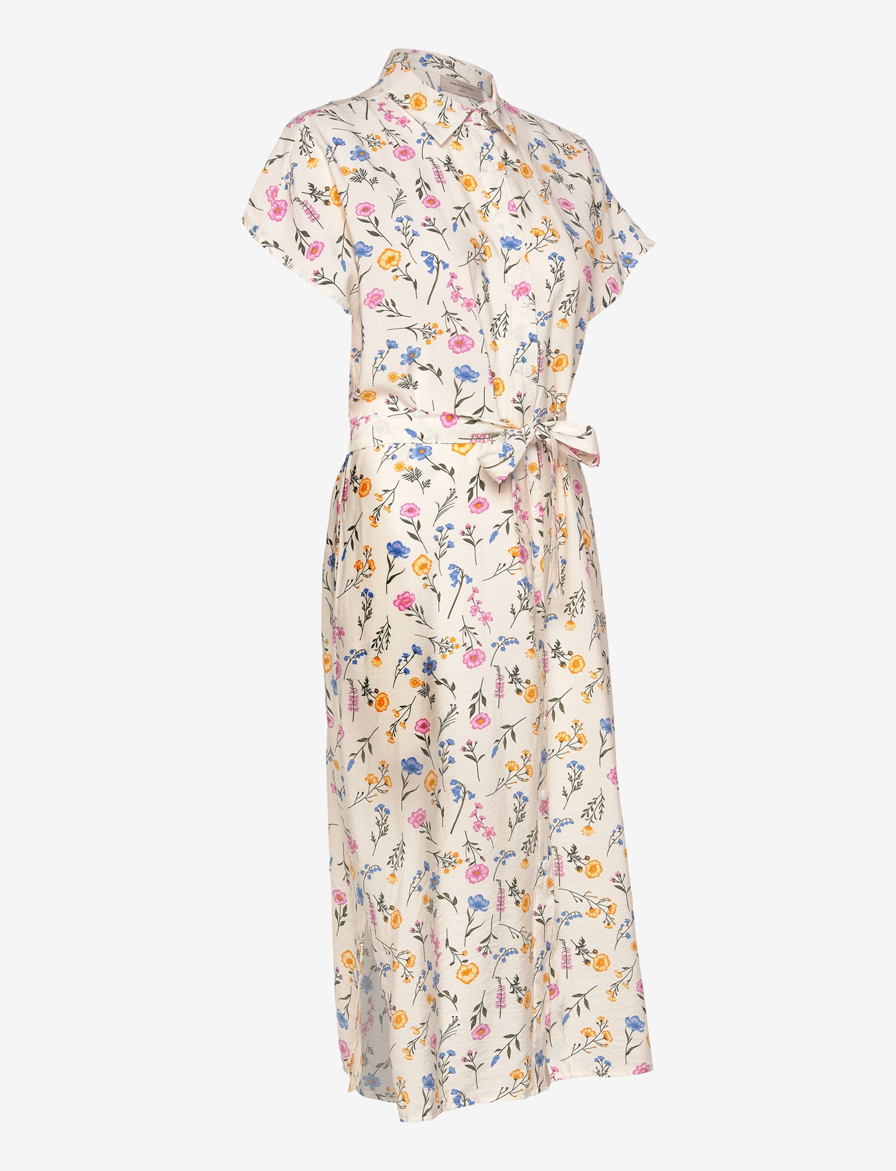 FREE/QUENT - FQMOLLI-DRESS - sommerkjoler - star off-white w. golden haze - 3