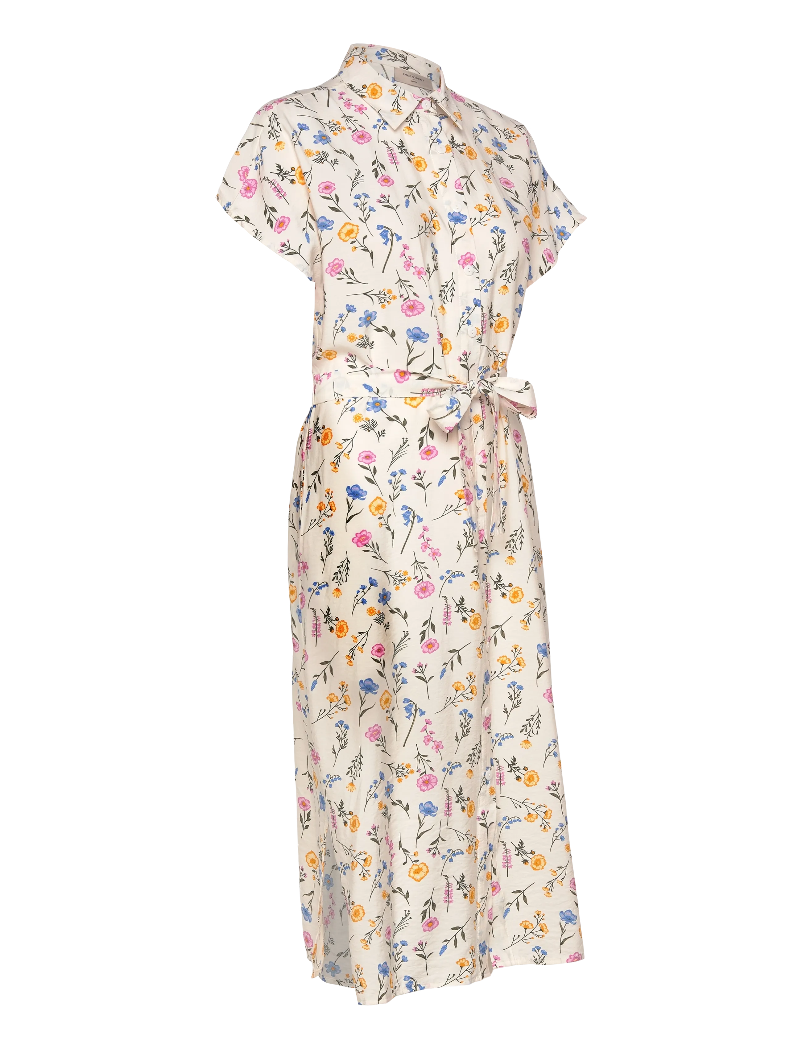 FREE/QUENT - FQMOLLI-DRESS - suvekleidid - star off-white w. golden haze - 3