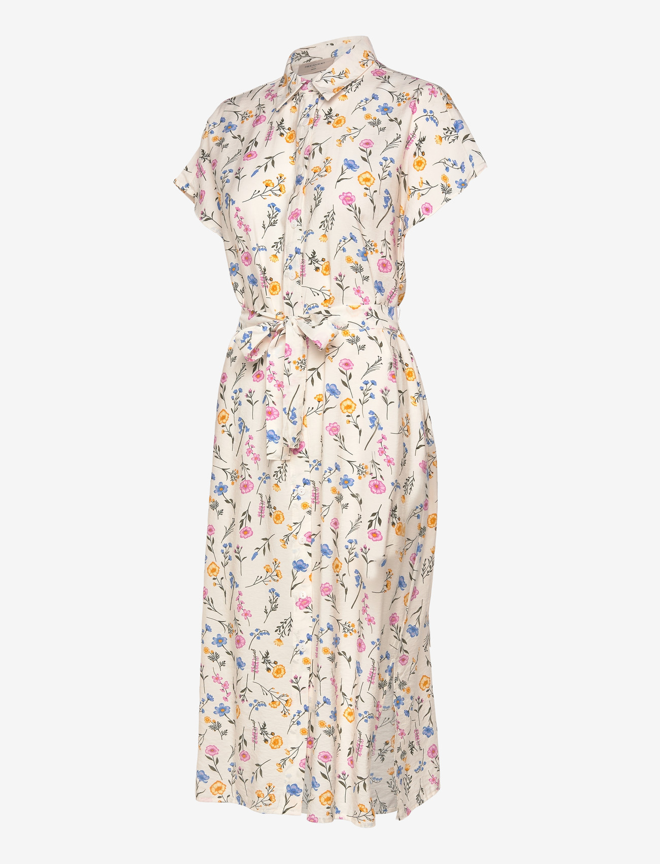 FREE/QUENT - FQMOLLI-DRESS - sommerkjoler - star off-white w. golden haze - 4