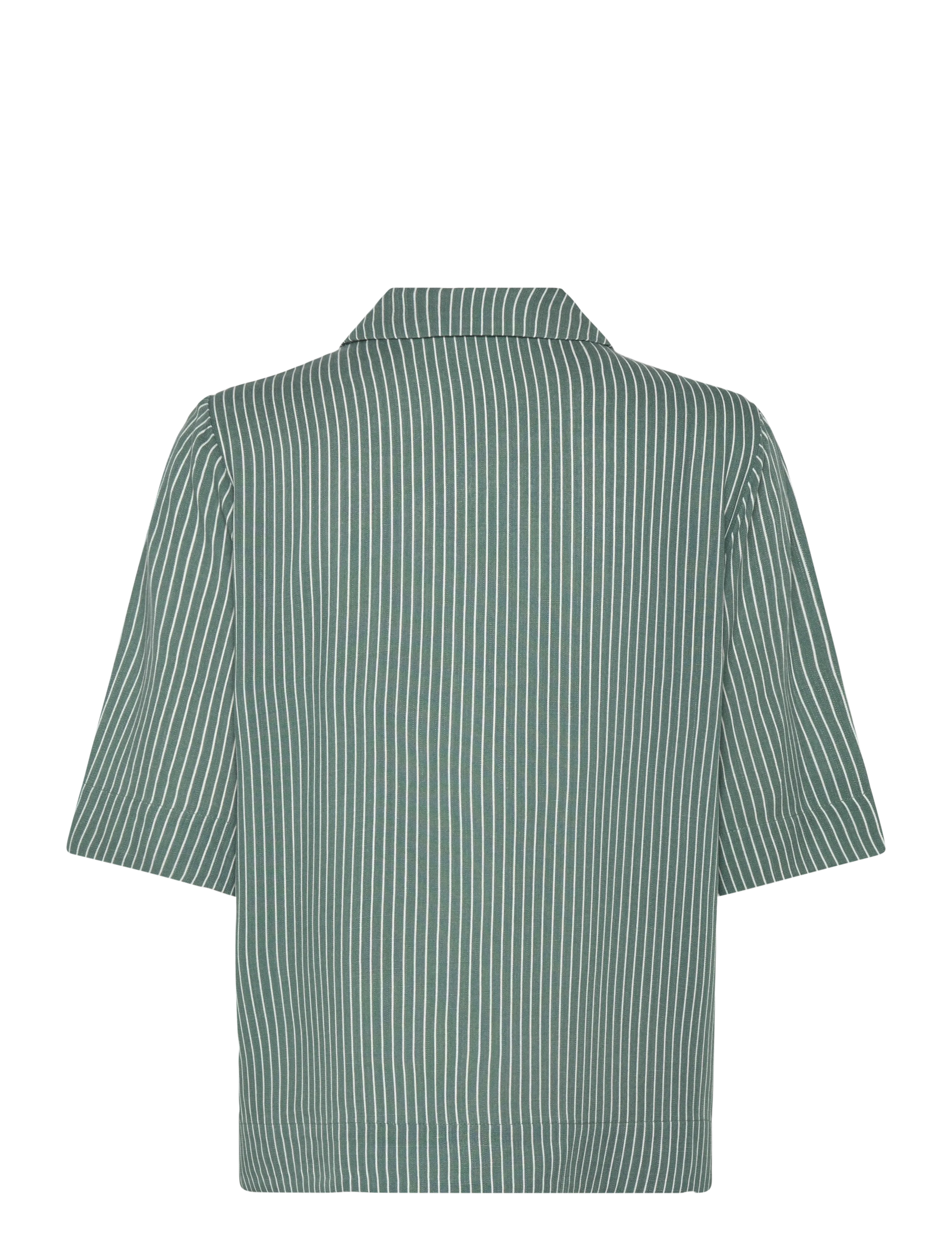 FREE/QUENT - FQSAVA-BLOUSE - dark forest w. star off-white - 2