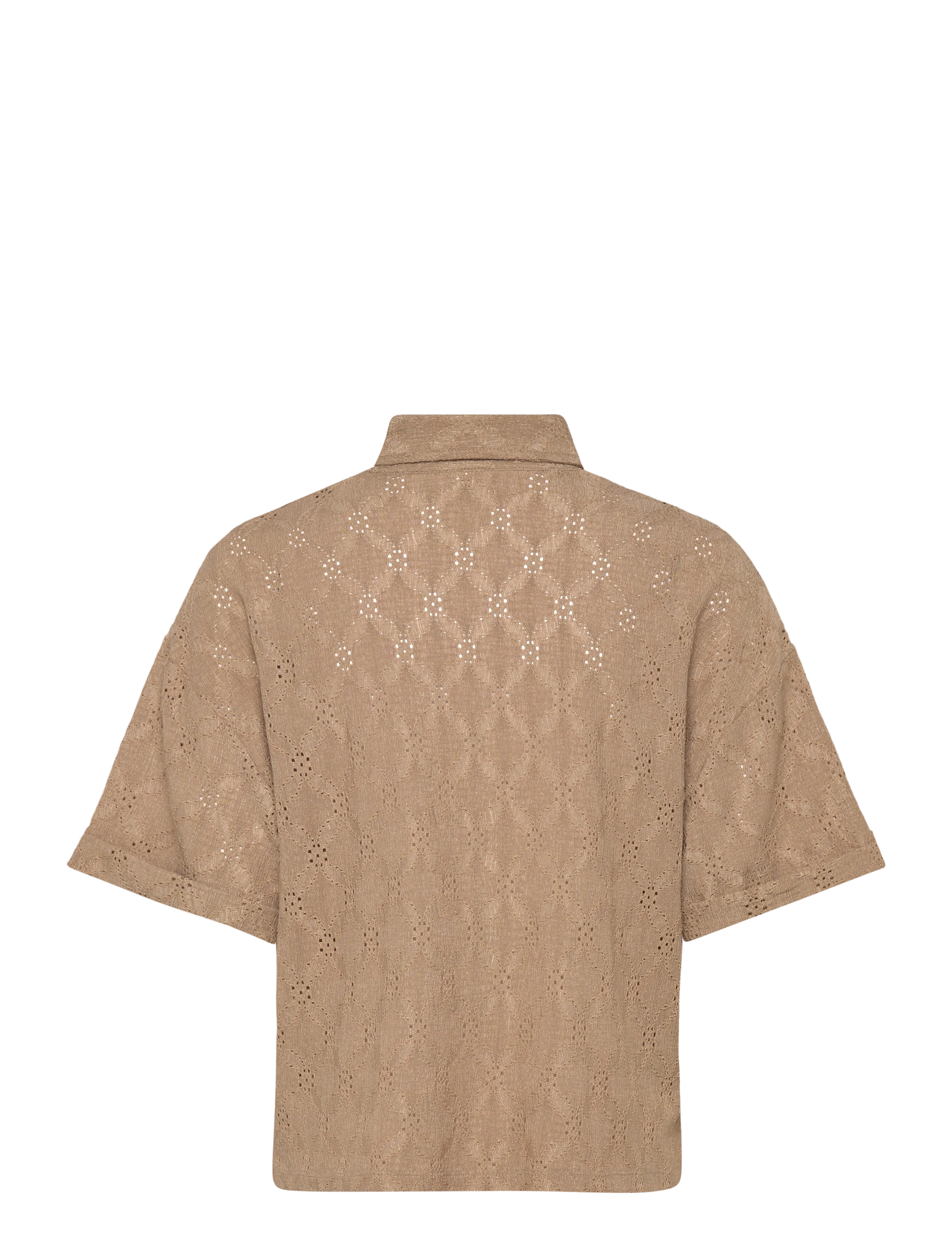 FREE/QUENT - FQMIRNA-SHIRT - lühikeste varrukatega särgid - silver mink - 2