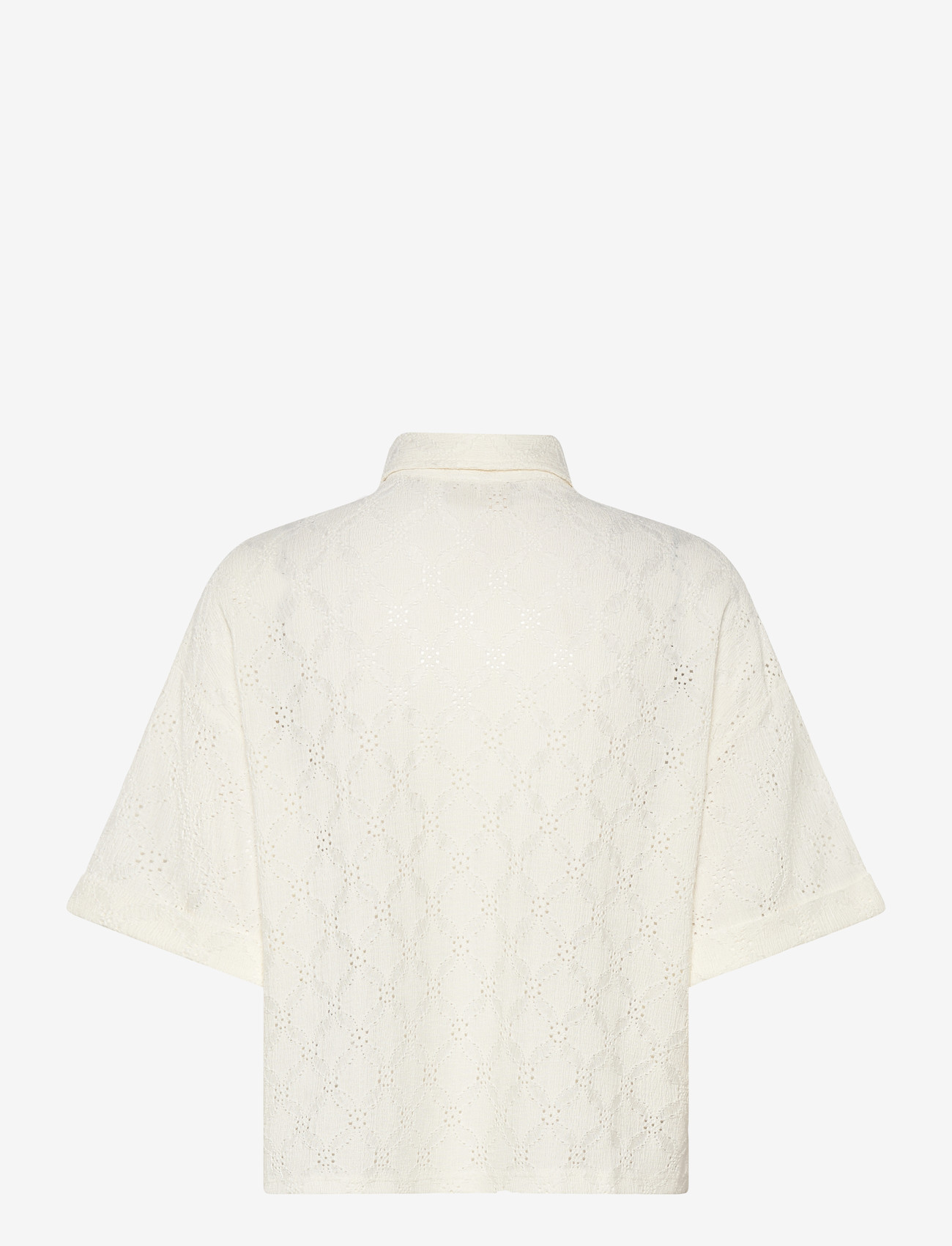 FREE/QUENT - FQMIRNA-SHIRT - kortærmede skjorter - star off-white - 2