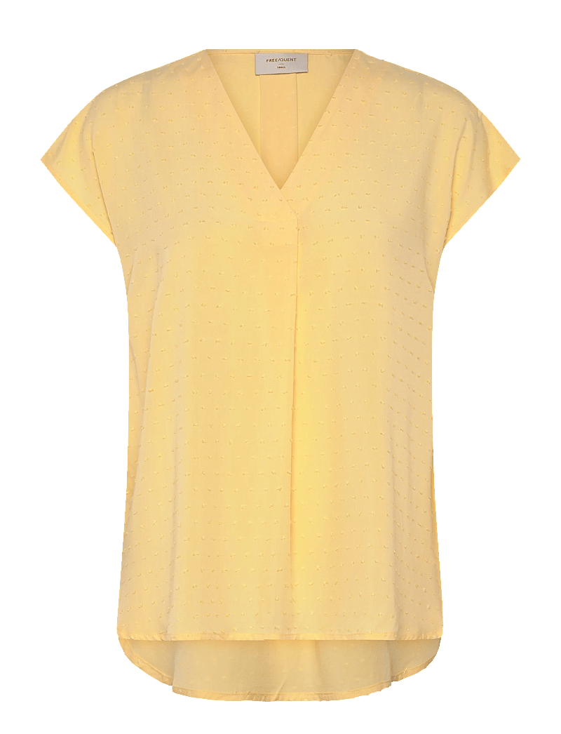 FREE/QUENT - FQKALYA-BLOUSE - kurzämlige blusen - golden haze - 1