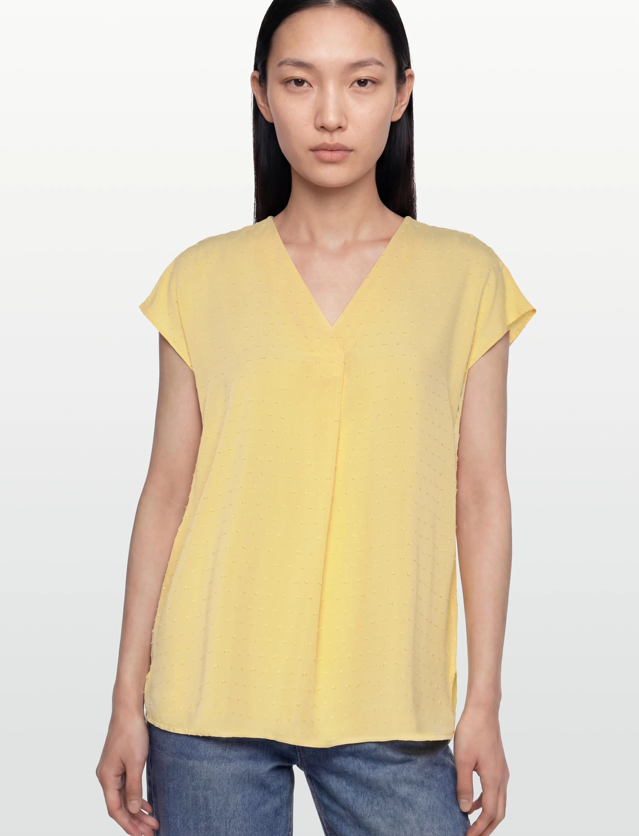 FREE/QUENT - FQKALYA-BLOUSE - lühikeste varrukatega pluusid - golden haze - 3