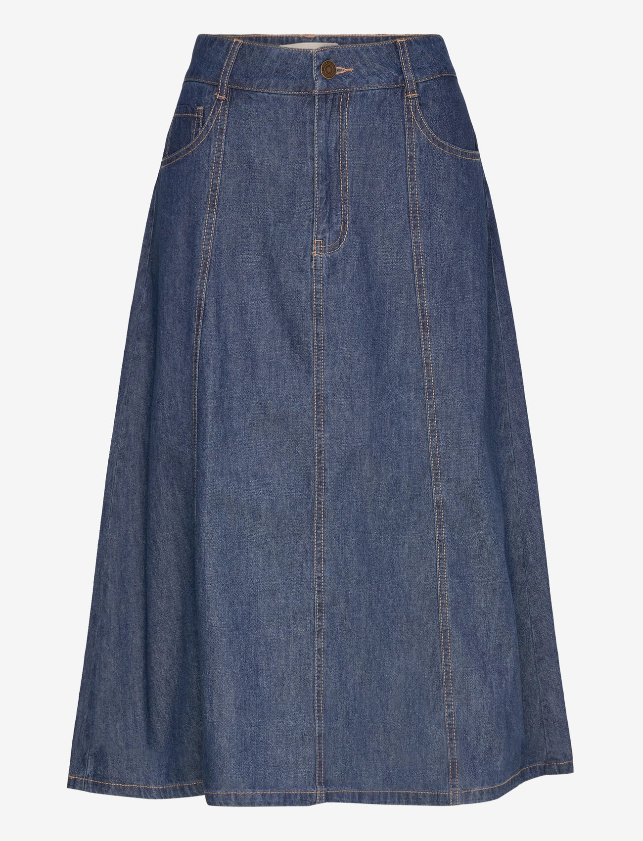 FREE/QUENT - Skirt from Freequent  - denim skirts - medium blue denim - 0