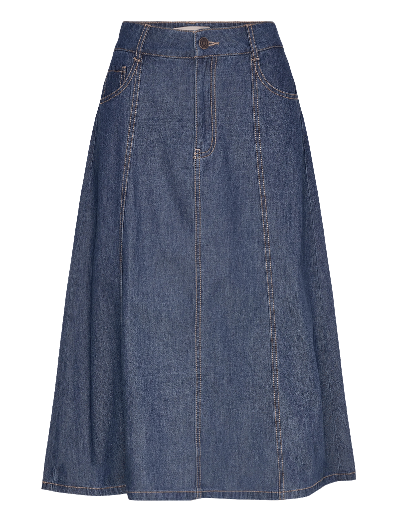 FREE/QUENT - Skirt from Freequent - denim skirts - medium blue denim - 0