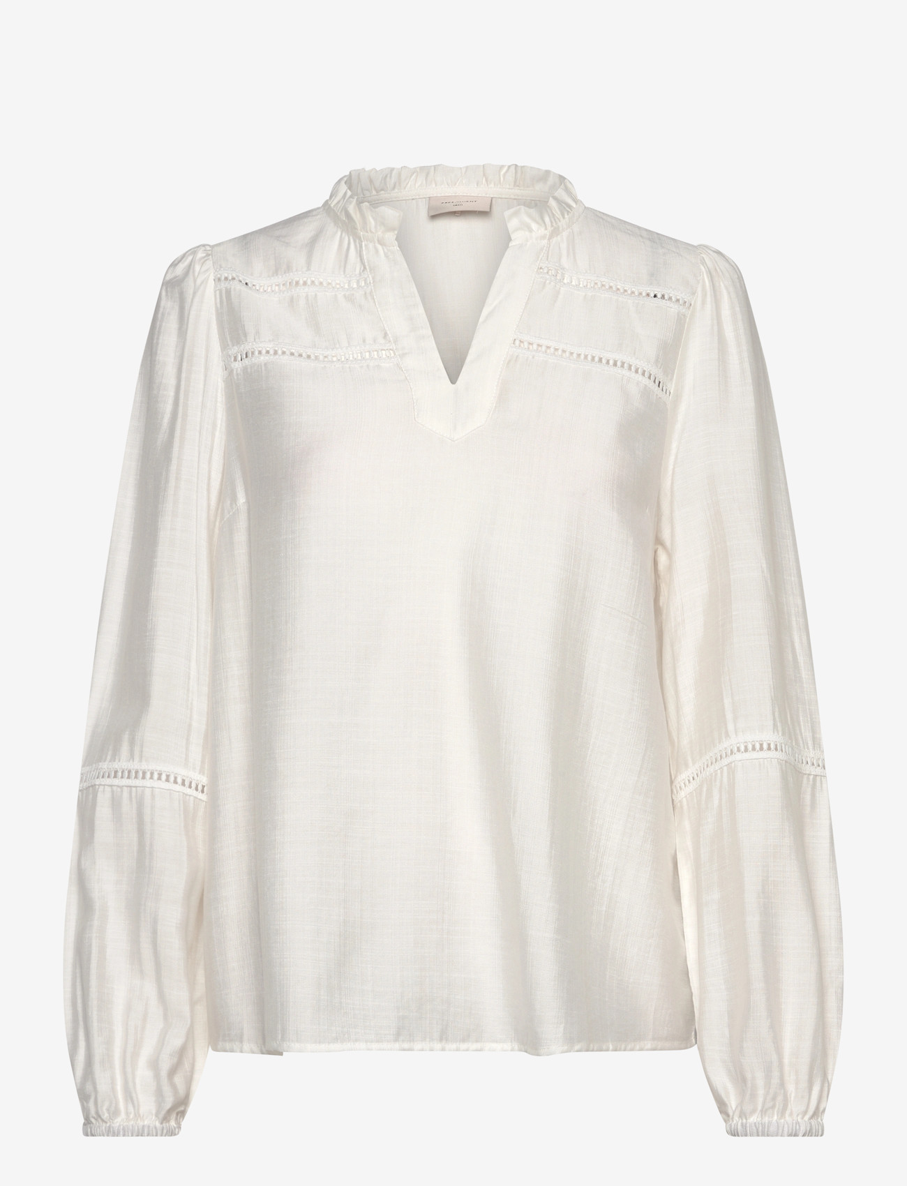 FREE/QUENT - FQANTINA-BLOUSE - pikkade varrukatega pluusid - star off-white - 1