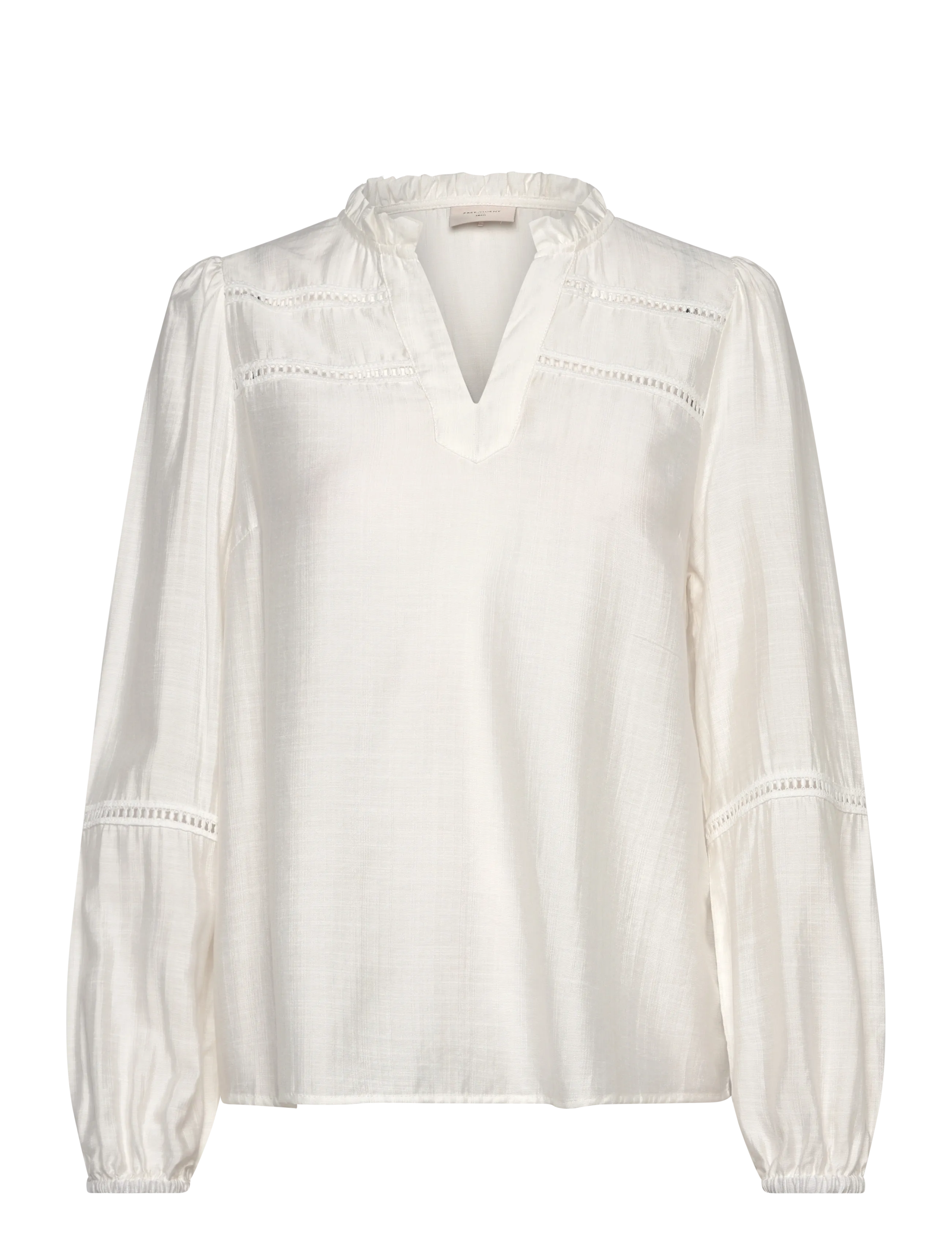 FREE/QUENT FQANTINA-BLOUSE - Bluser & Skjorter - STAR OFF-WHITE / white
