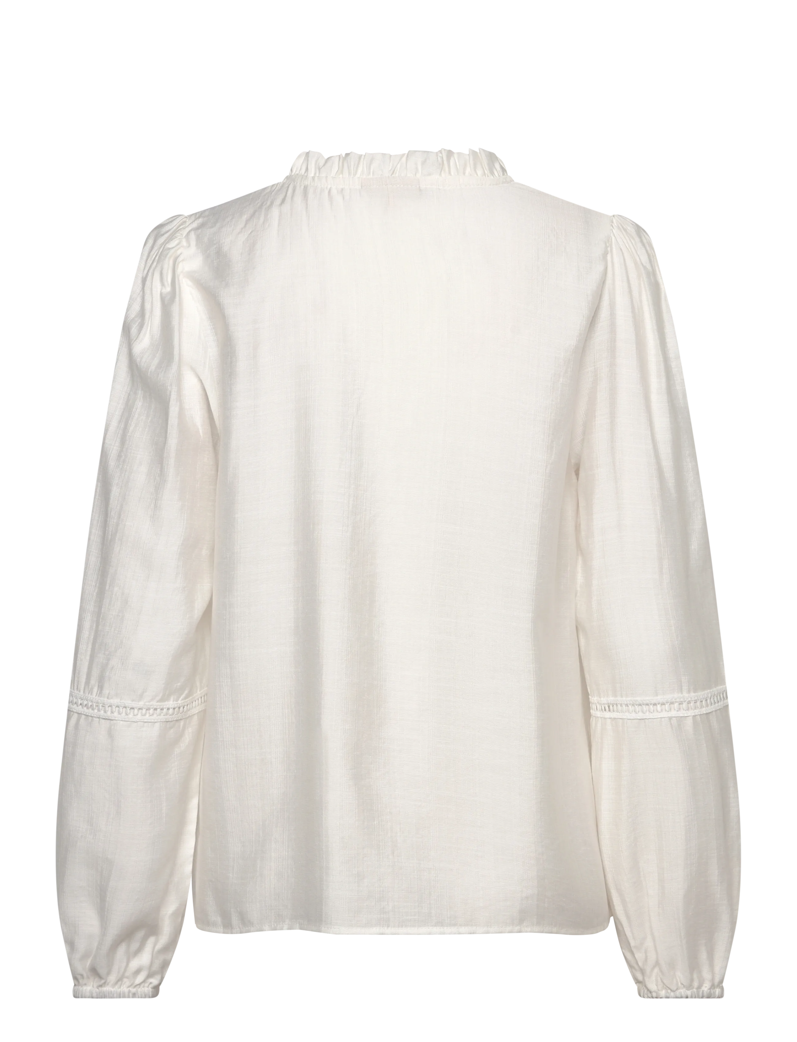 FREE/QUENT - FQANTINA-BLOUSE - langärmlige blusen - star off-white - 2