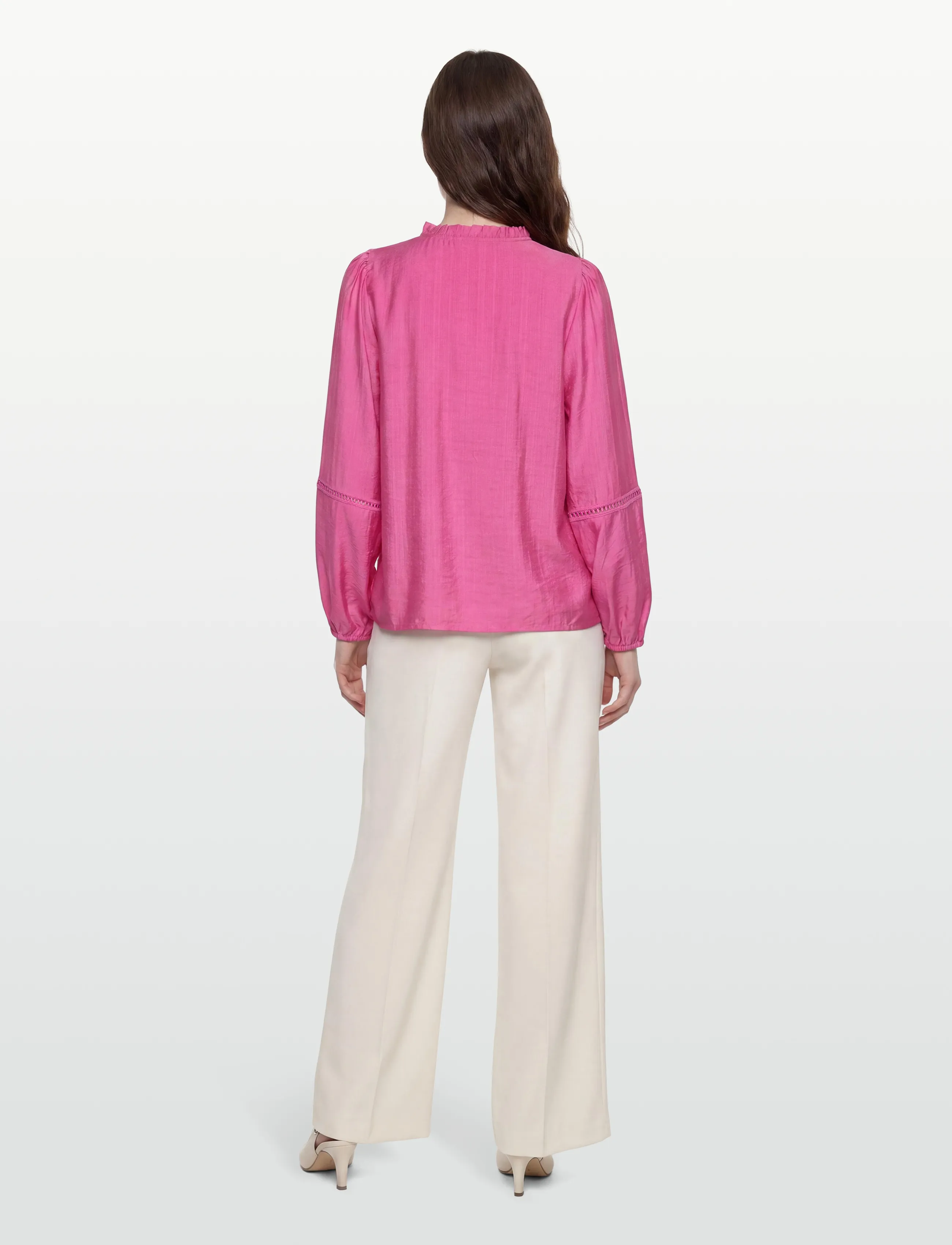 FREE/QUENT - FQANTINA-BLOUSE - langärmelige blusen - wild orchid - 4