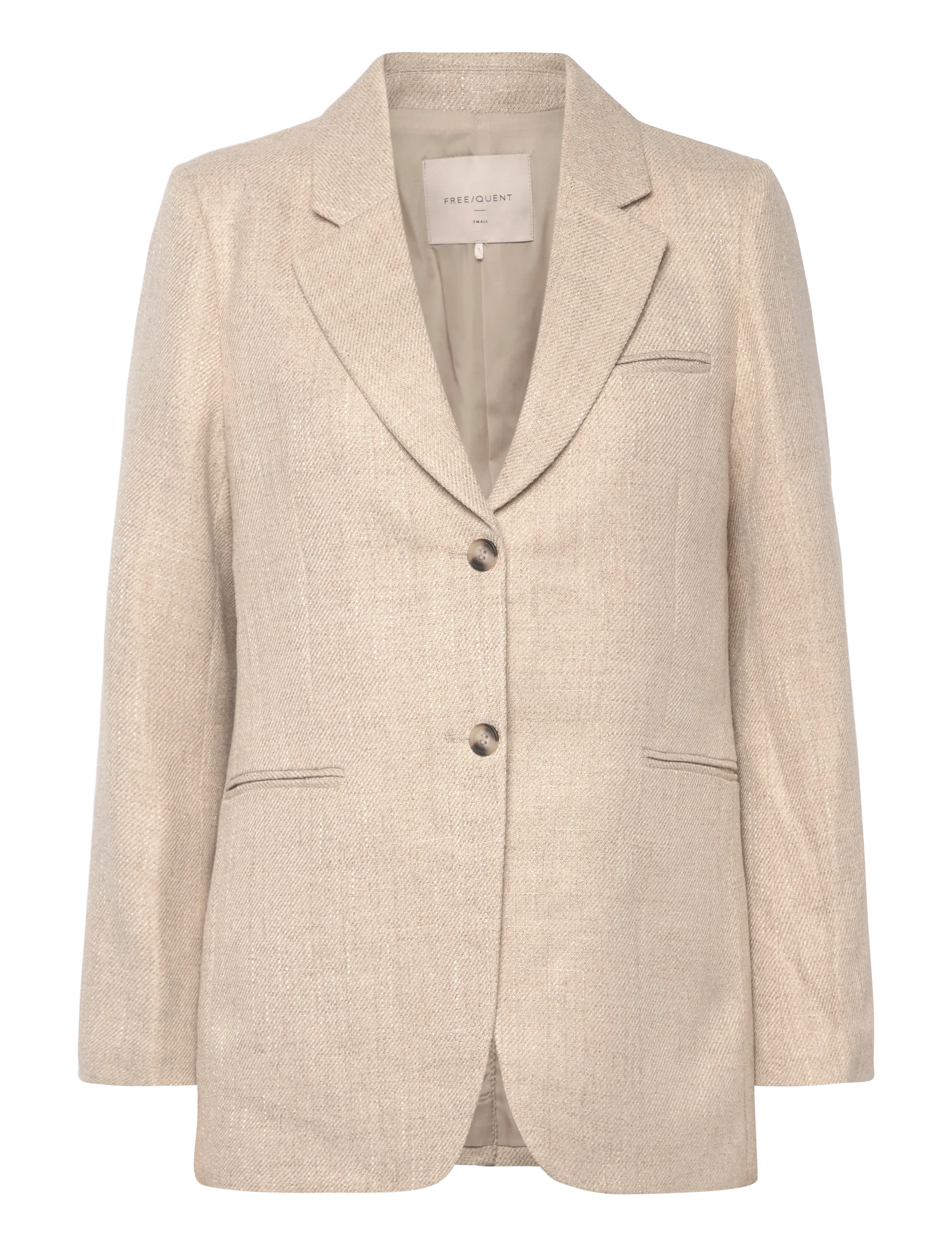 FREE/QUENT FQLYDIA-BLAZER - Blazere - SAND MELANGE / beige