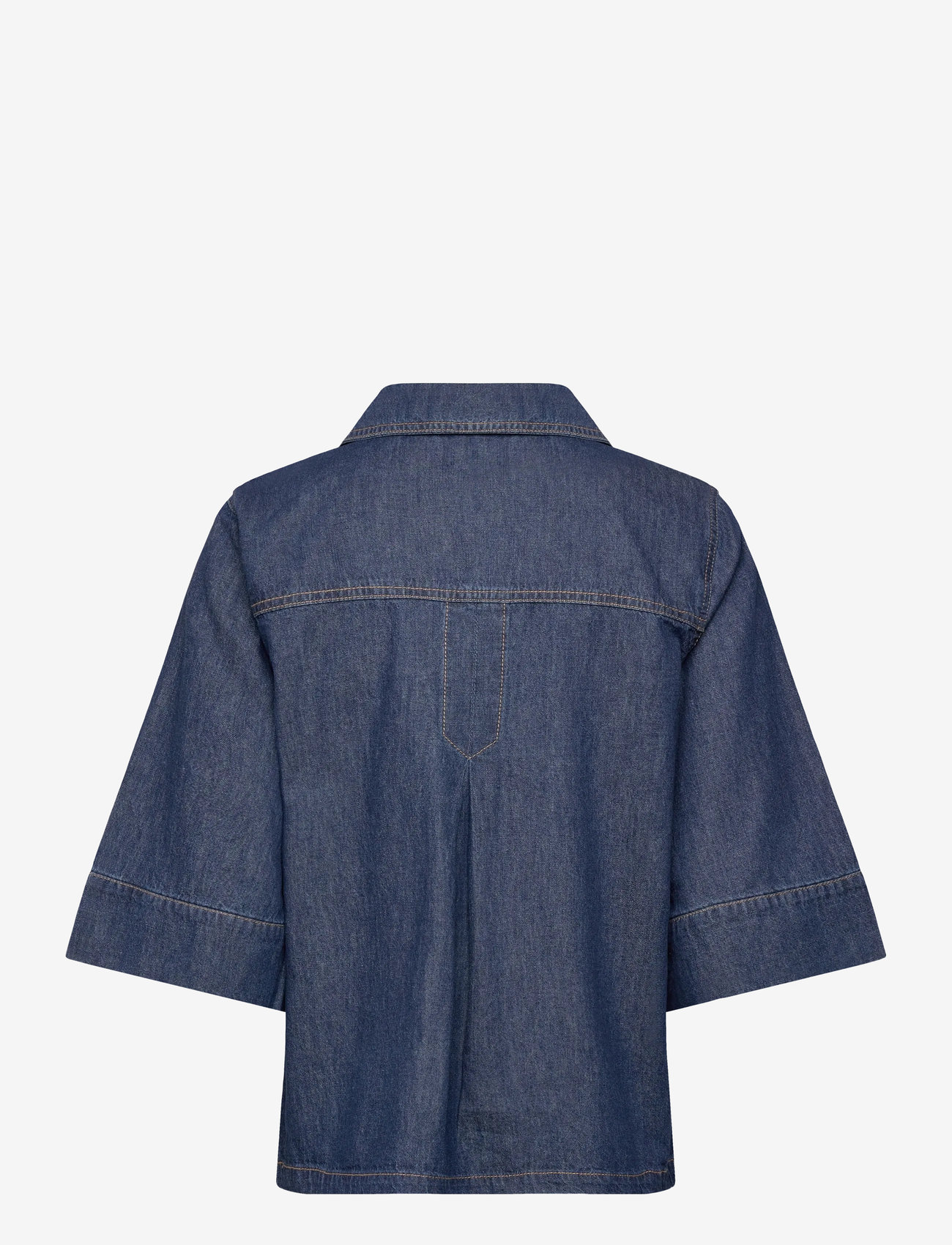 FREE/QUENT - Blouse from Freequent - denim shirts - medium blue denim - 1