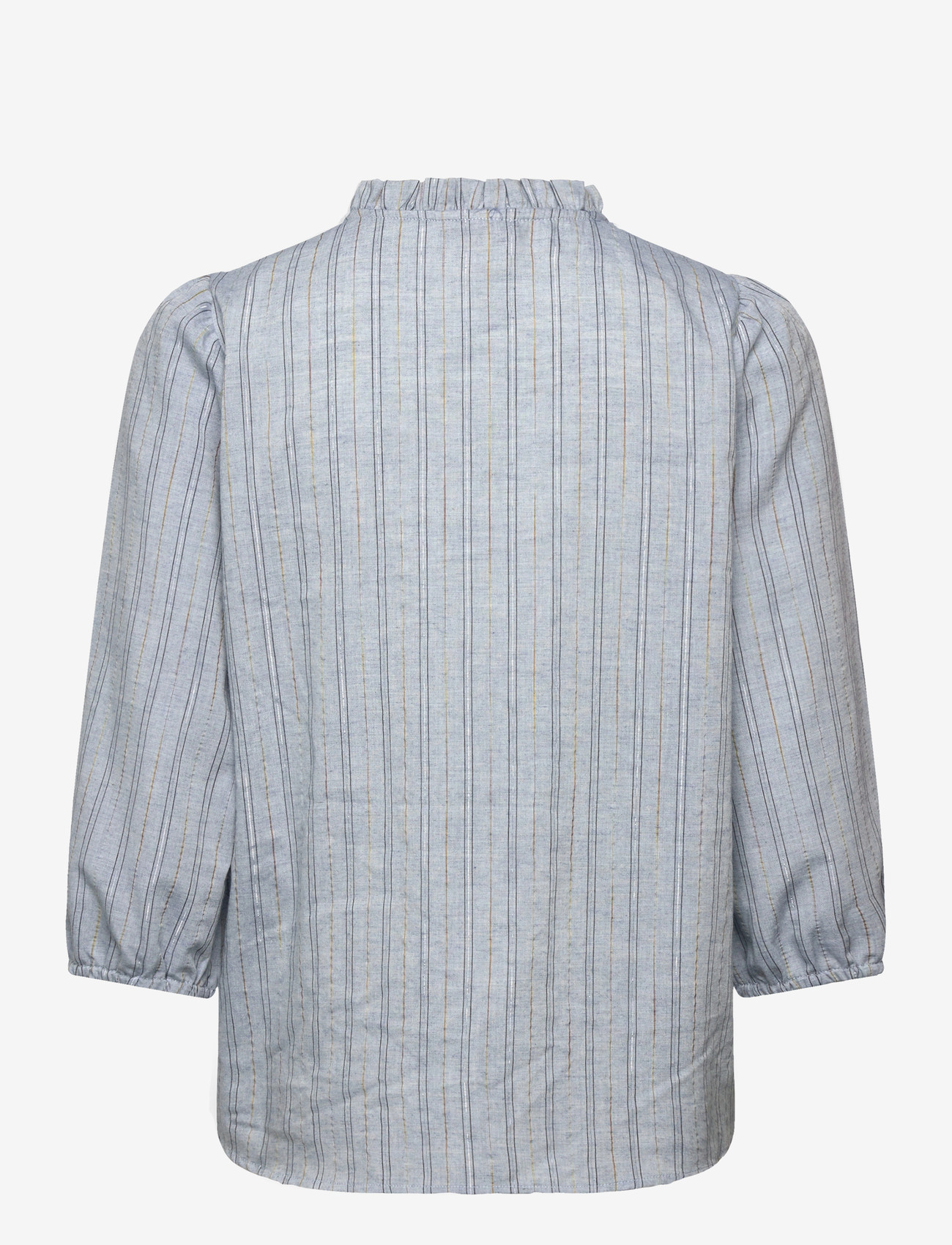 FREE/QUENT - FQNALEEN-BLOUSE - short-sleeved blouses - vintage indigo melange - 1