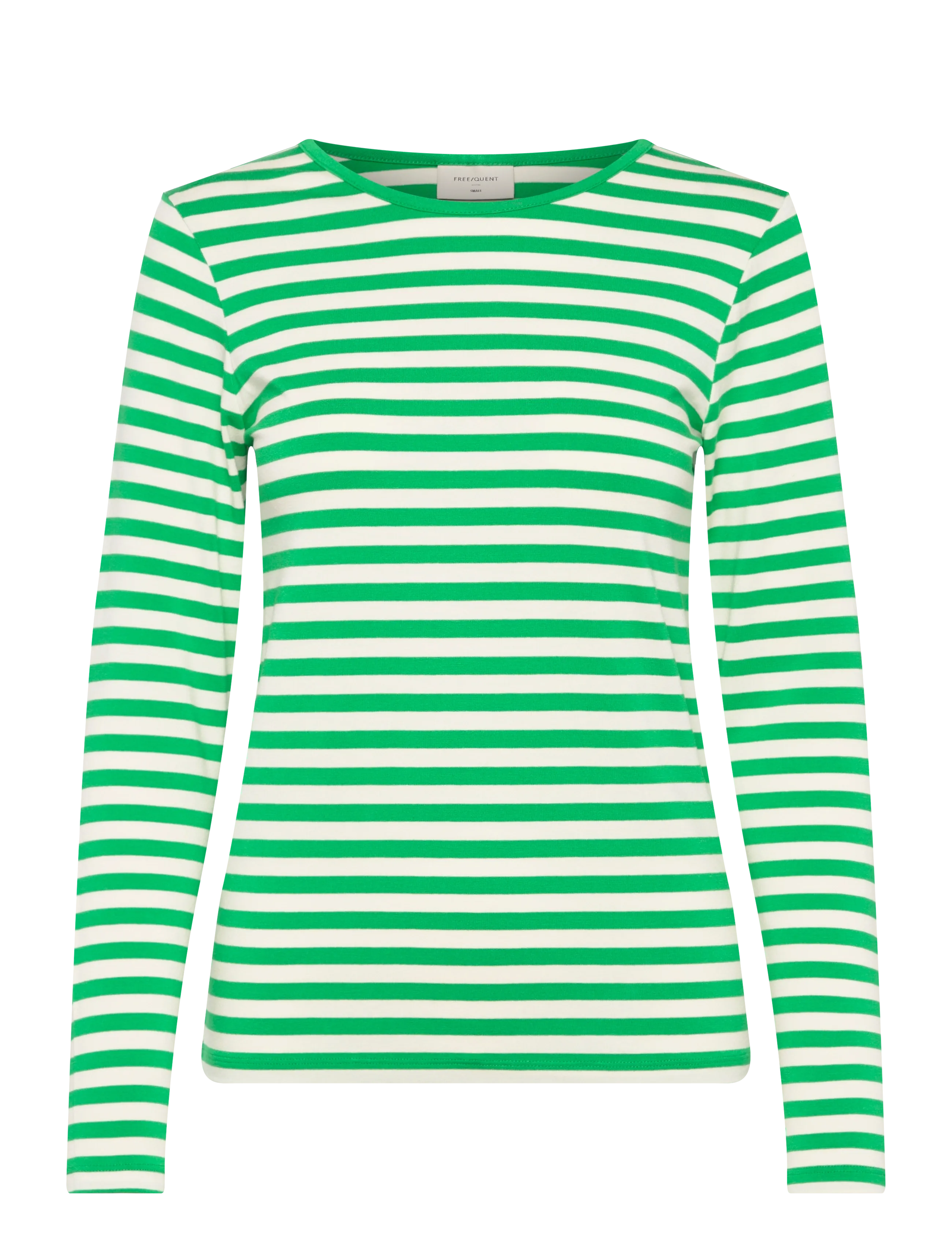 FREE/QUENT FQLIANA-TEE - Kleidung - BRIGHT GREEN W. STAR OFF-WHITE / green