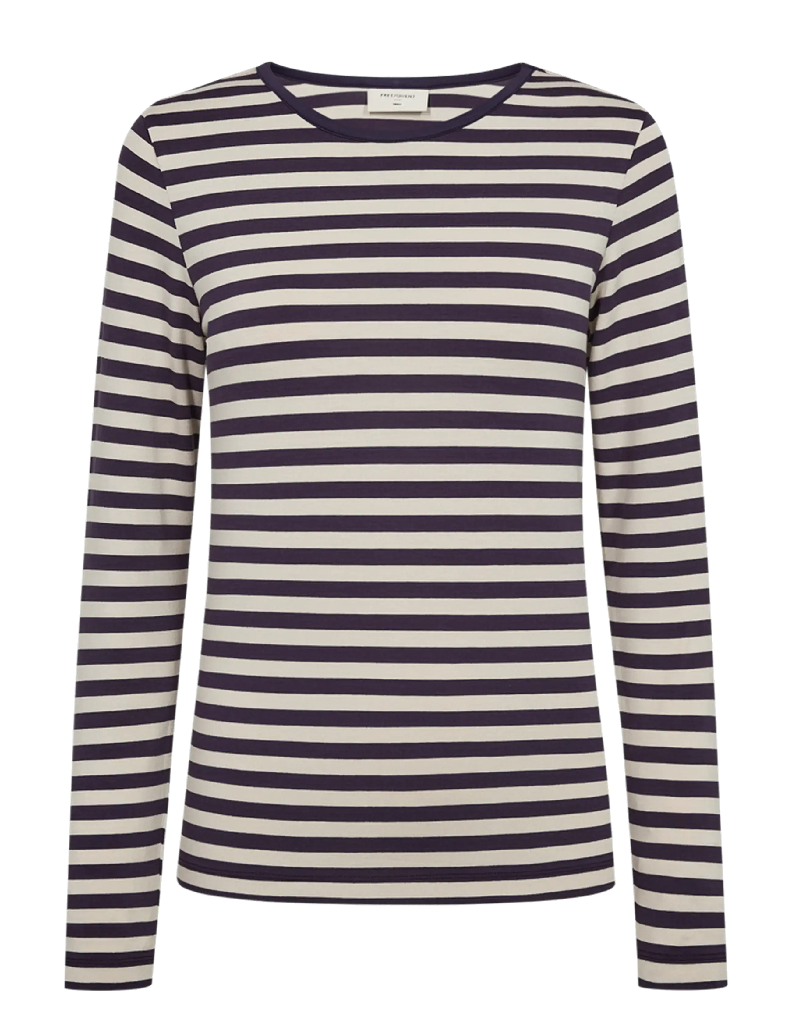 FREE/QUENT FQLIANA-TEE - Langærmede toppe - NIGHTSHADE W. MOONBEAM / navy