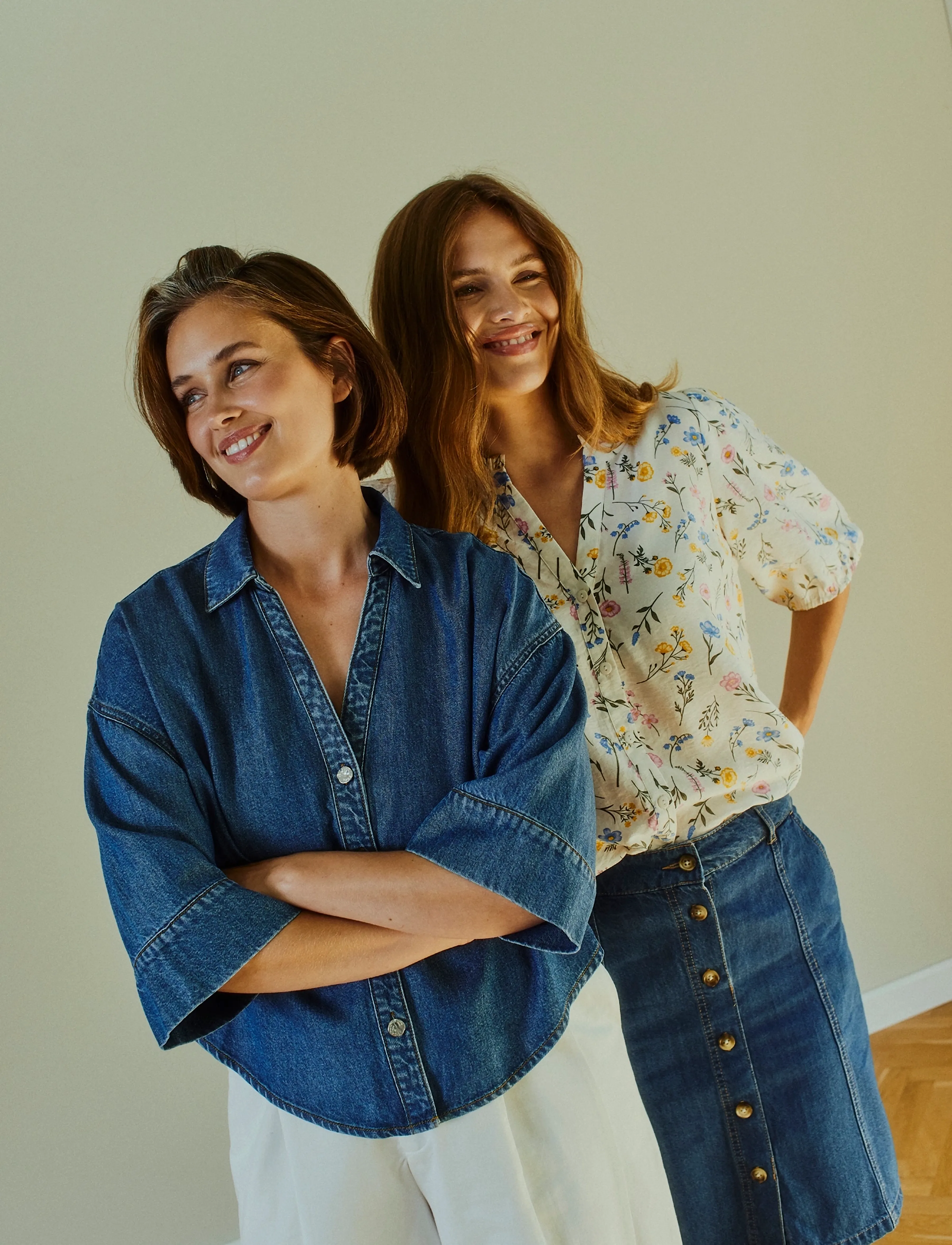 FREE/QUENT - FQMILO-SHIRT - jeanshemden - medium blue denim - 3