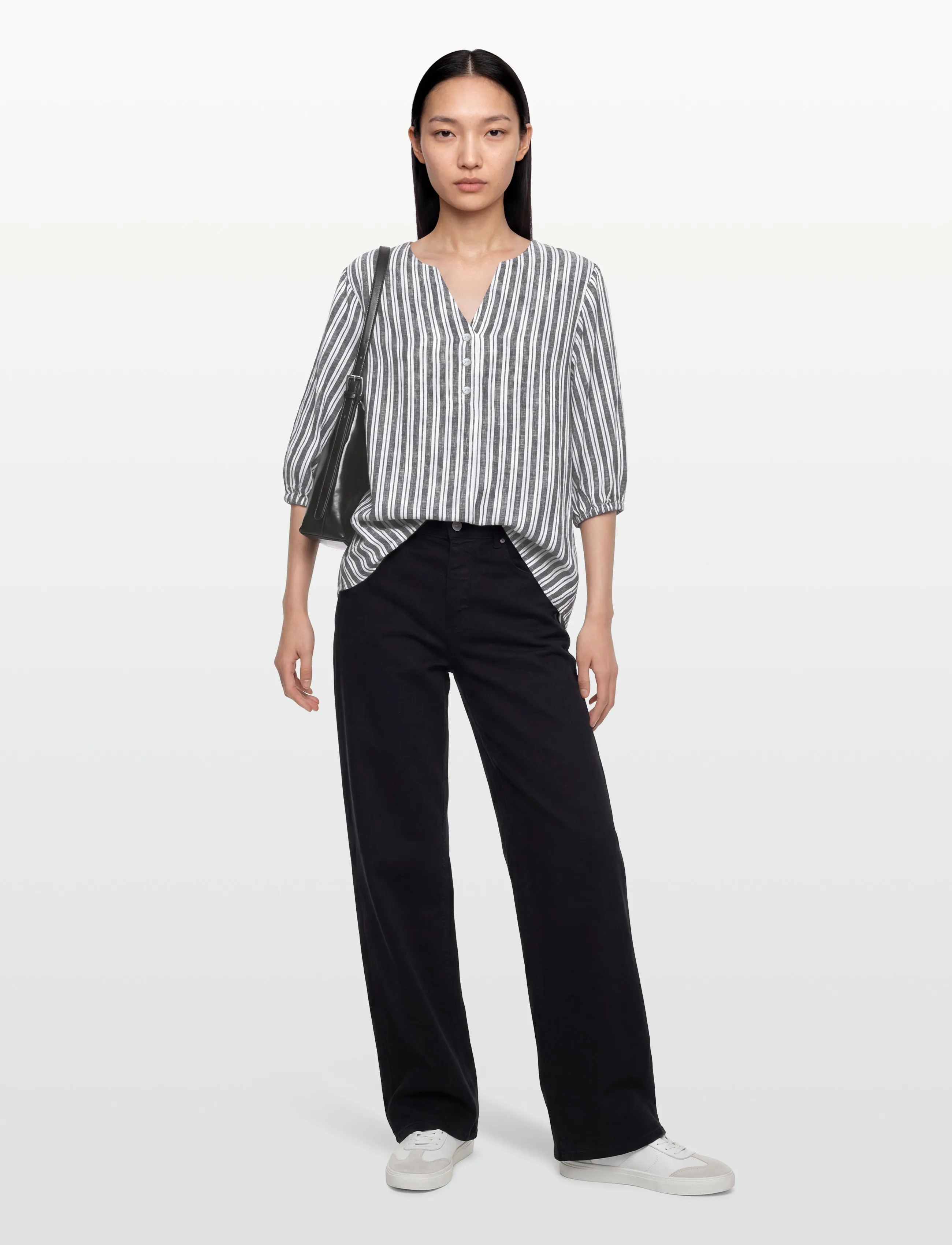FREE/QUENT Fqlava-Blouse, XS, Shirts, Braun - Linen Frauen