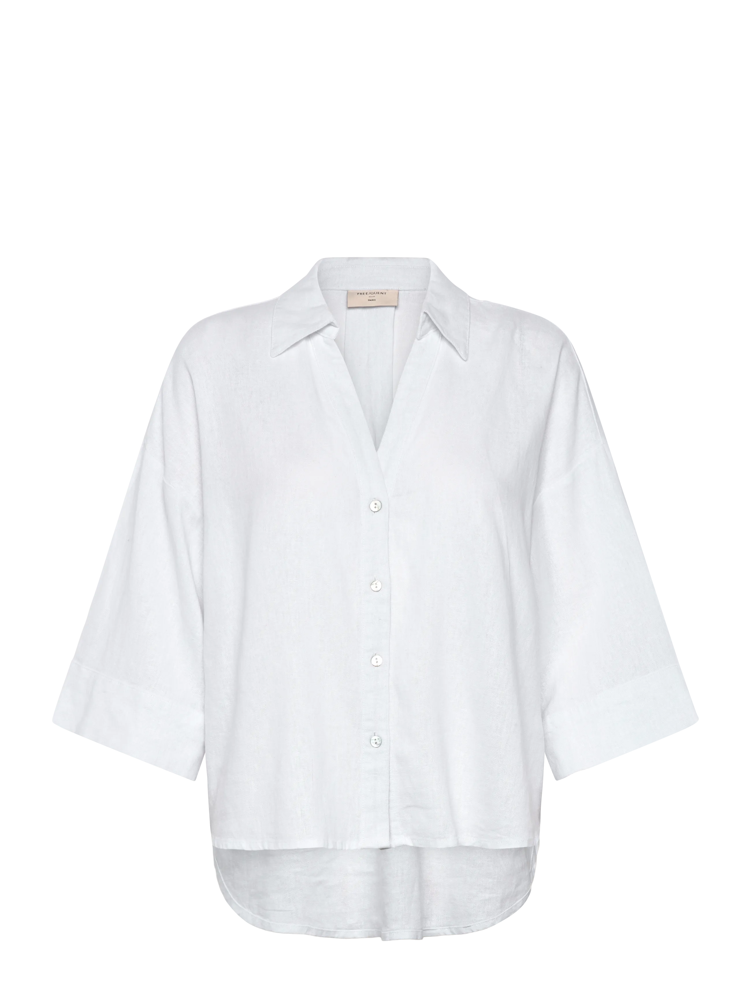 FREE/QUENT FQLAVA-SHIRT - Vêtements - BRILLIANT WHITE / white