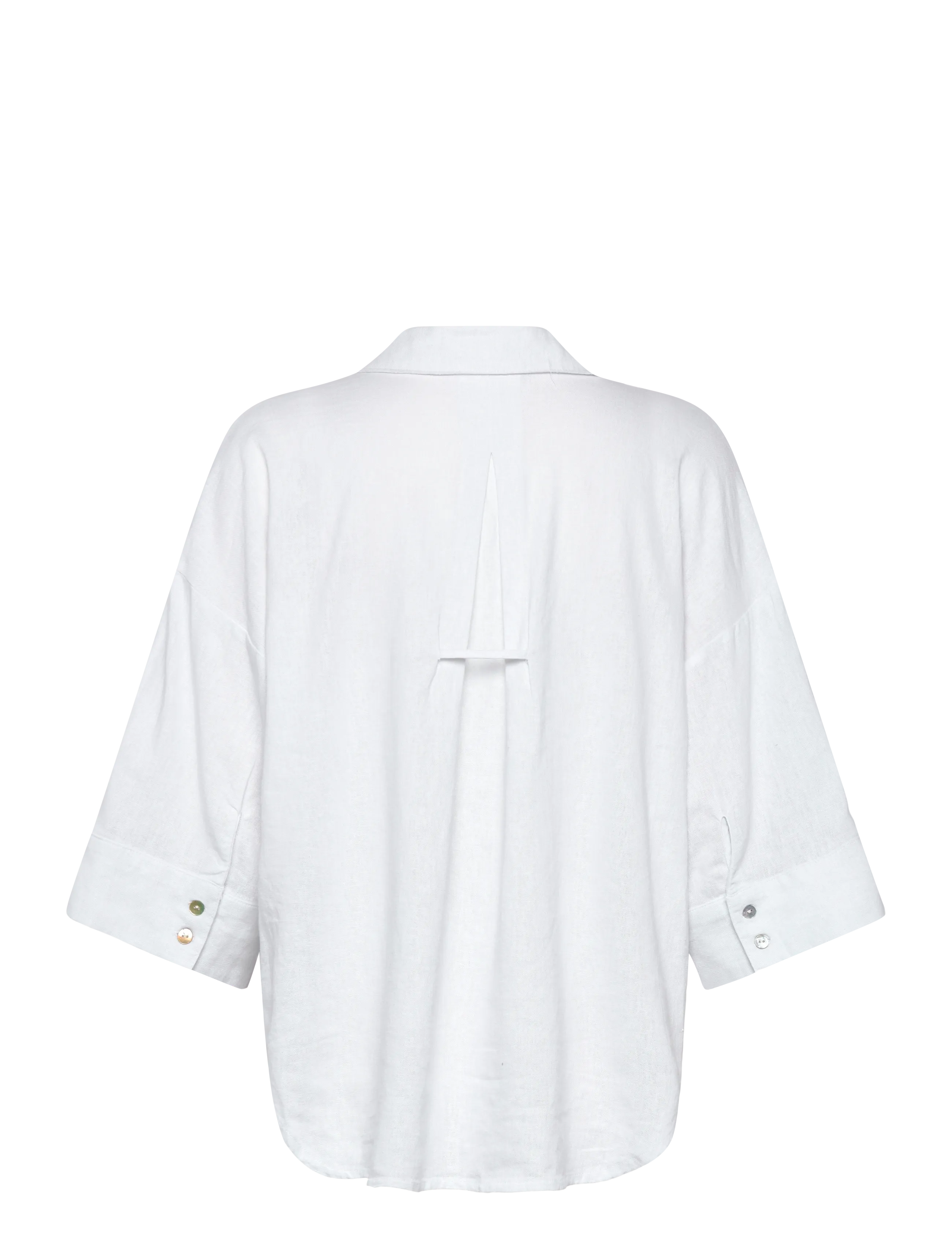FREE/QUENT - FQLAVA-SHIRT - lininiai marškiniai - brilliant white - 2