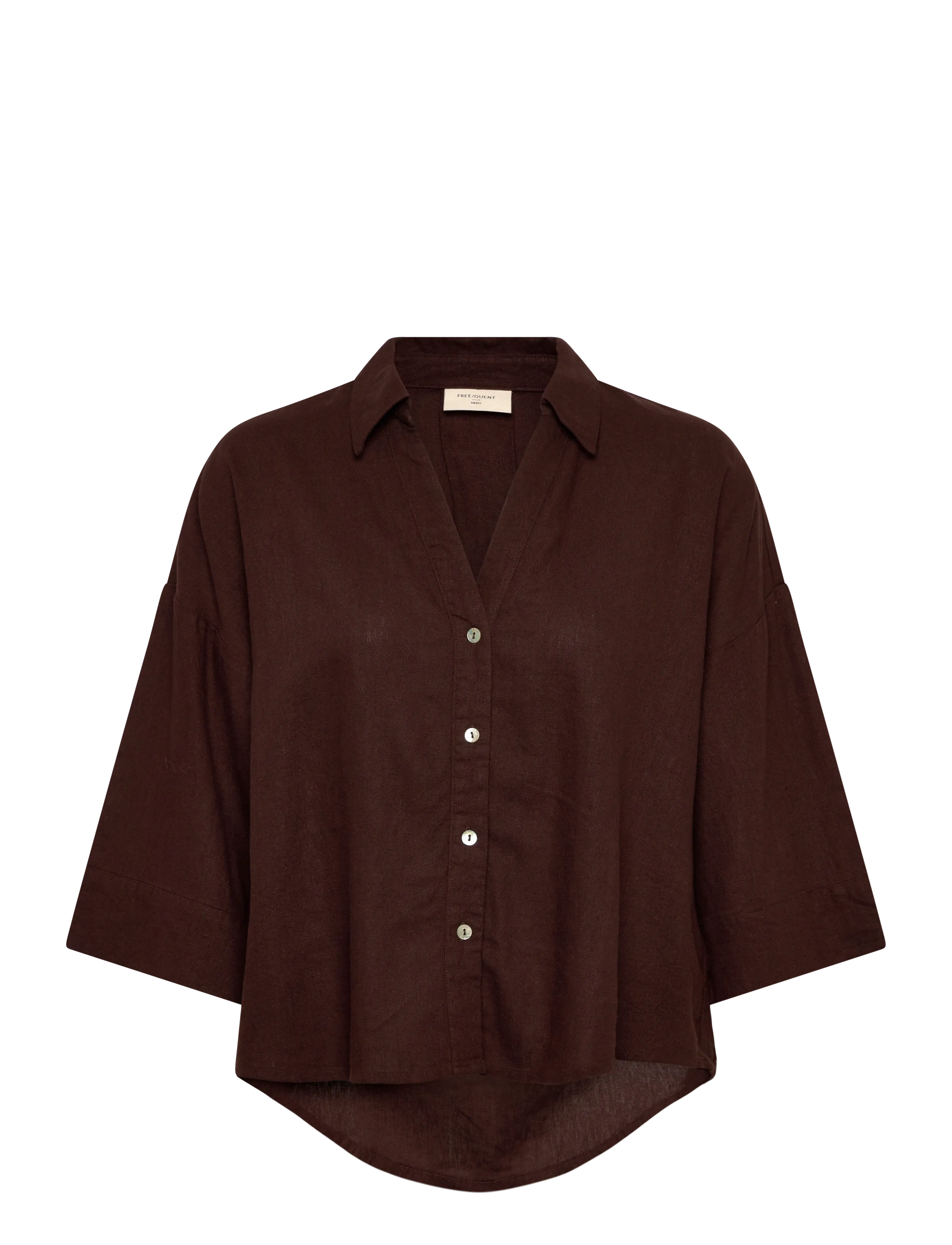 FREE/QUENT FQLAVA-SHIRT - Freequent - COFFEE BEAN / brown
