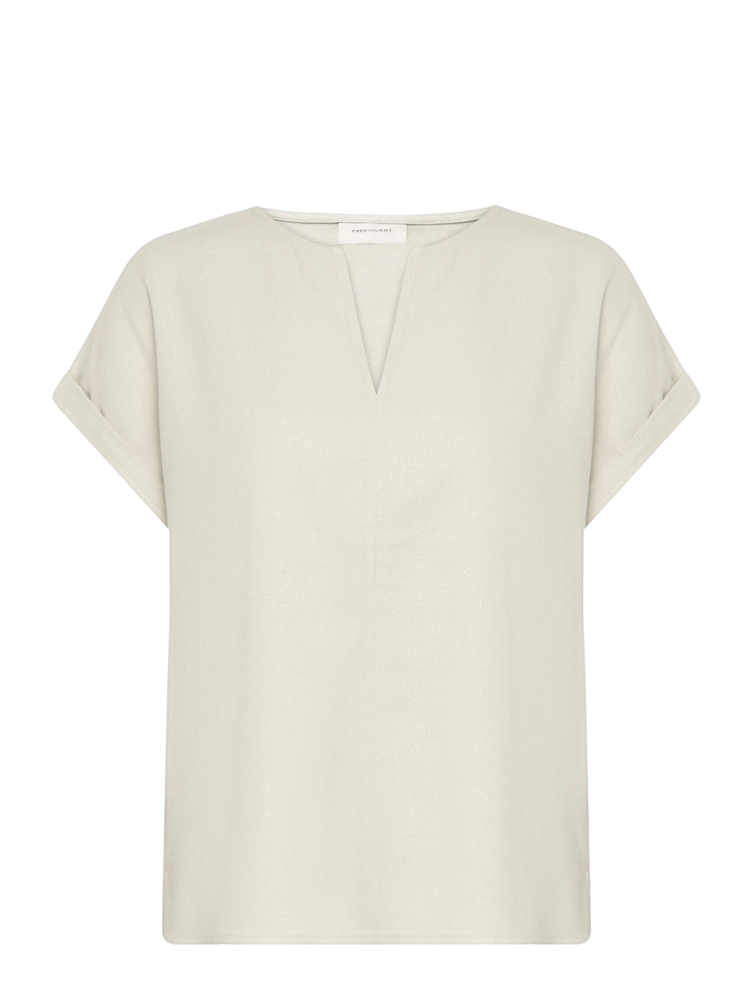 FREE/QUENT FQLANEY-BLOUSE - Modern femininity - MOONBEAM / cream