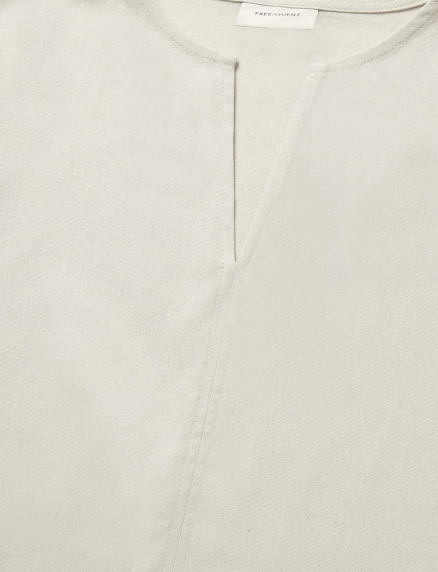 FREE/QUENT - FQLANEY-BLOUSE - kurzärmelige blusen - moonbeam - 5