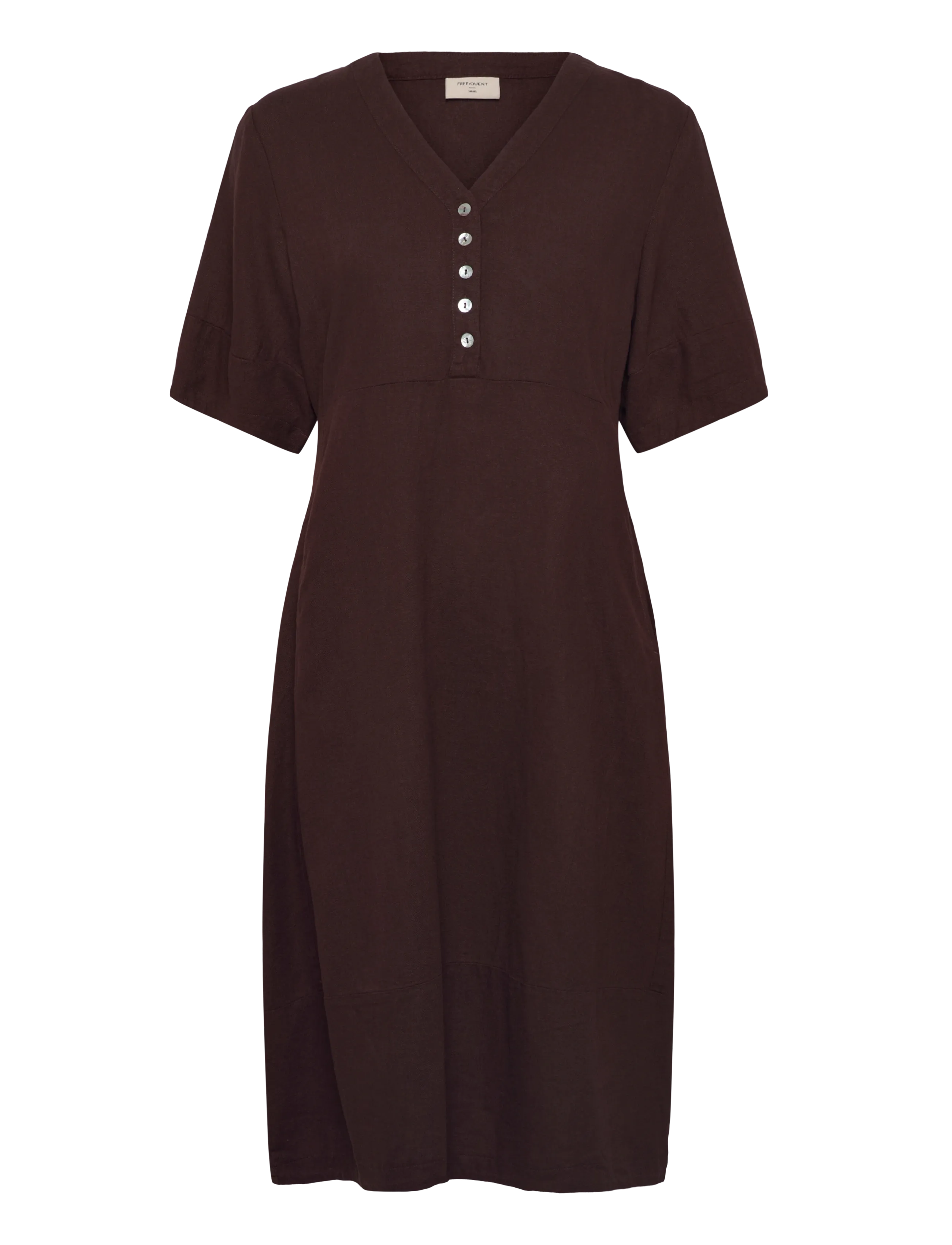 FREE/QUENT FQLAVA-DRESS - Mekot - COFFEE BEAN / brown