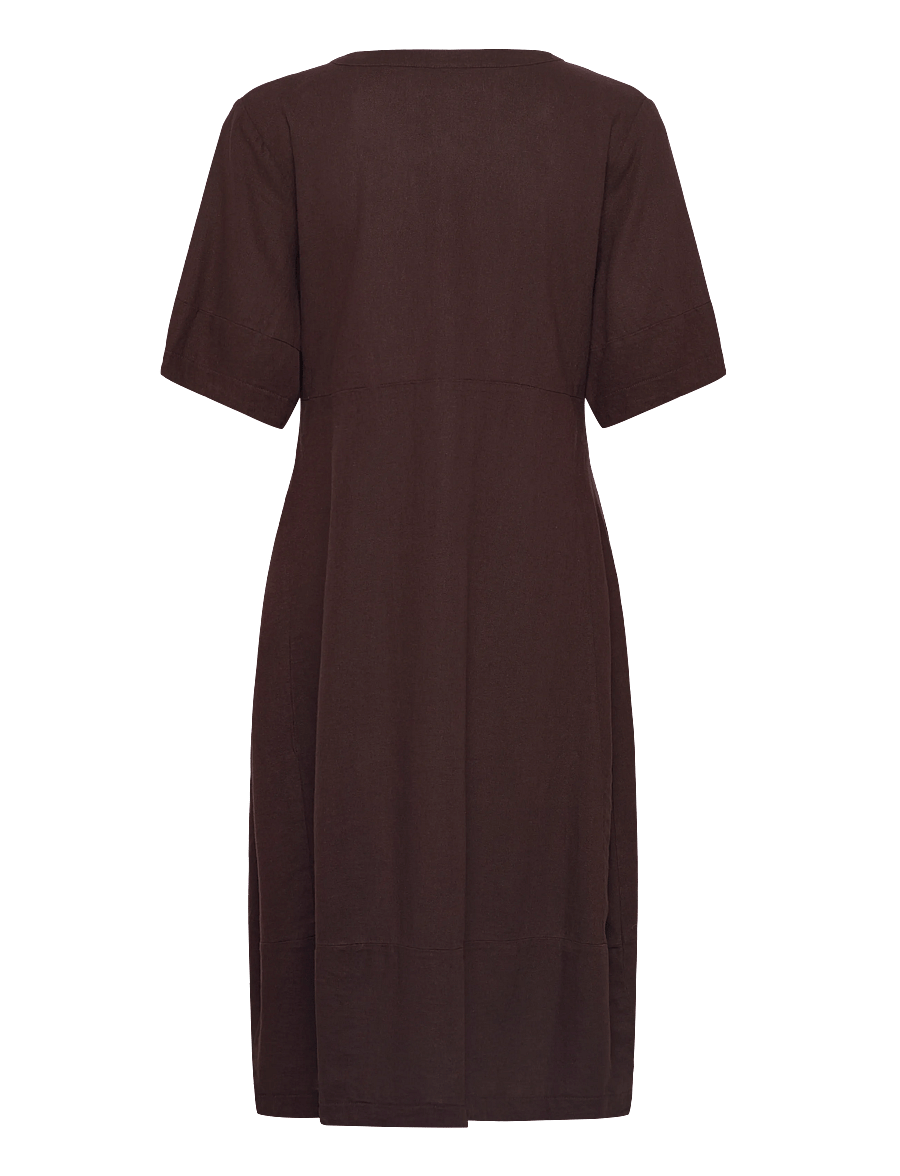 FREE/QUENT - FQLAVA-DRESS - midikleider - coffee bean - 2