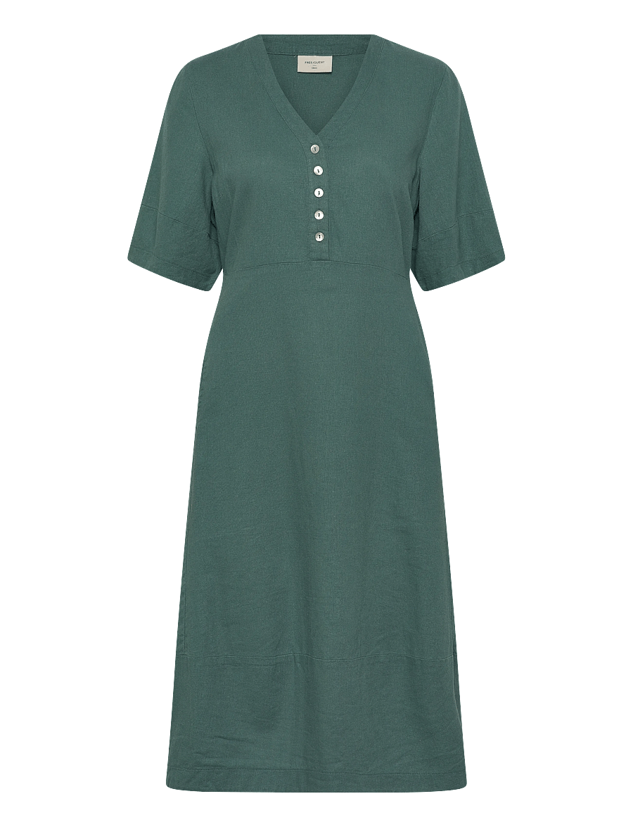 FREE/QUENT - FQLAVA-DRESS - midikleider - dark forest - 1