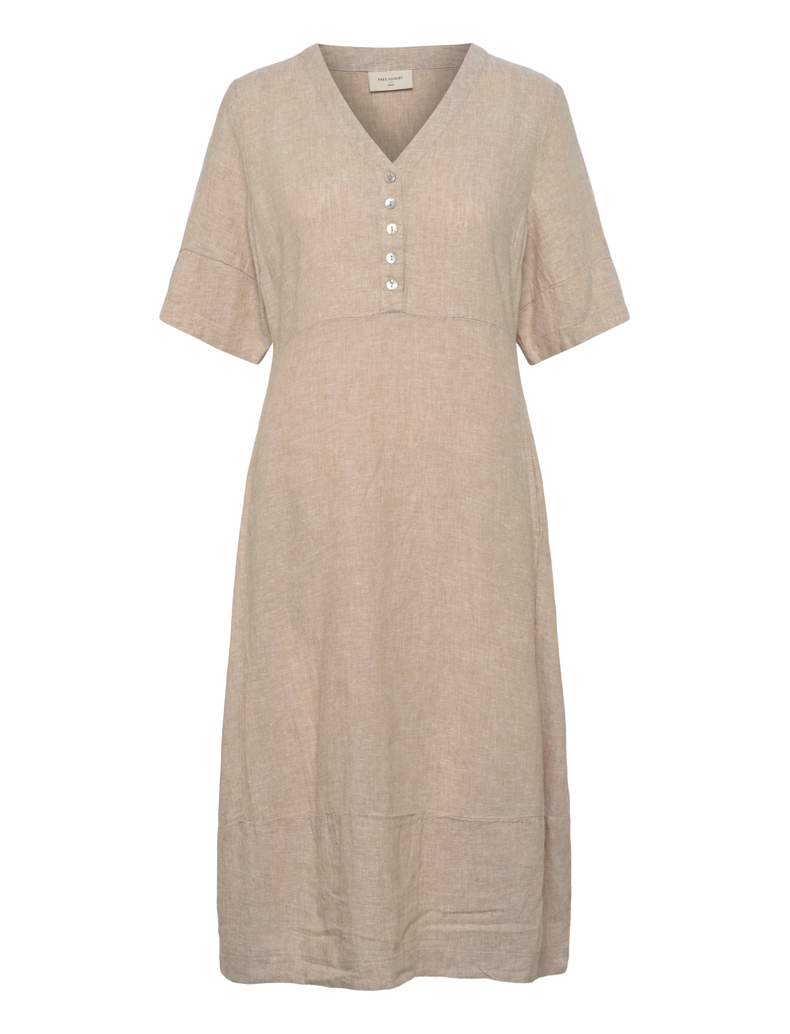FREE/QUENT FQLAVA-DRESS - Freequent - SAND MELANGE / beige