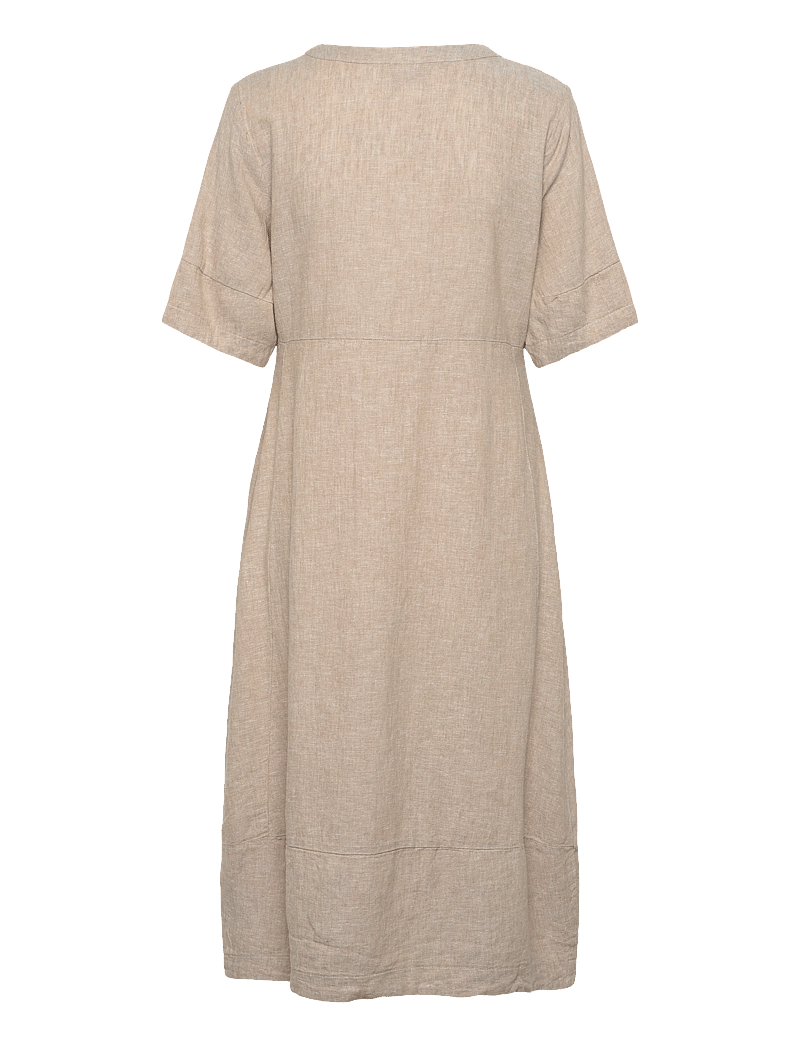 FREE/QUENT - FQLAVA-DRESS - midikleider - sand melange - 2