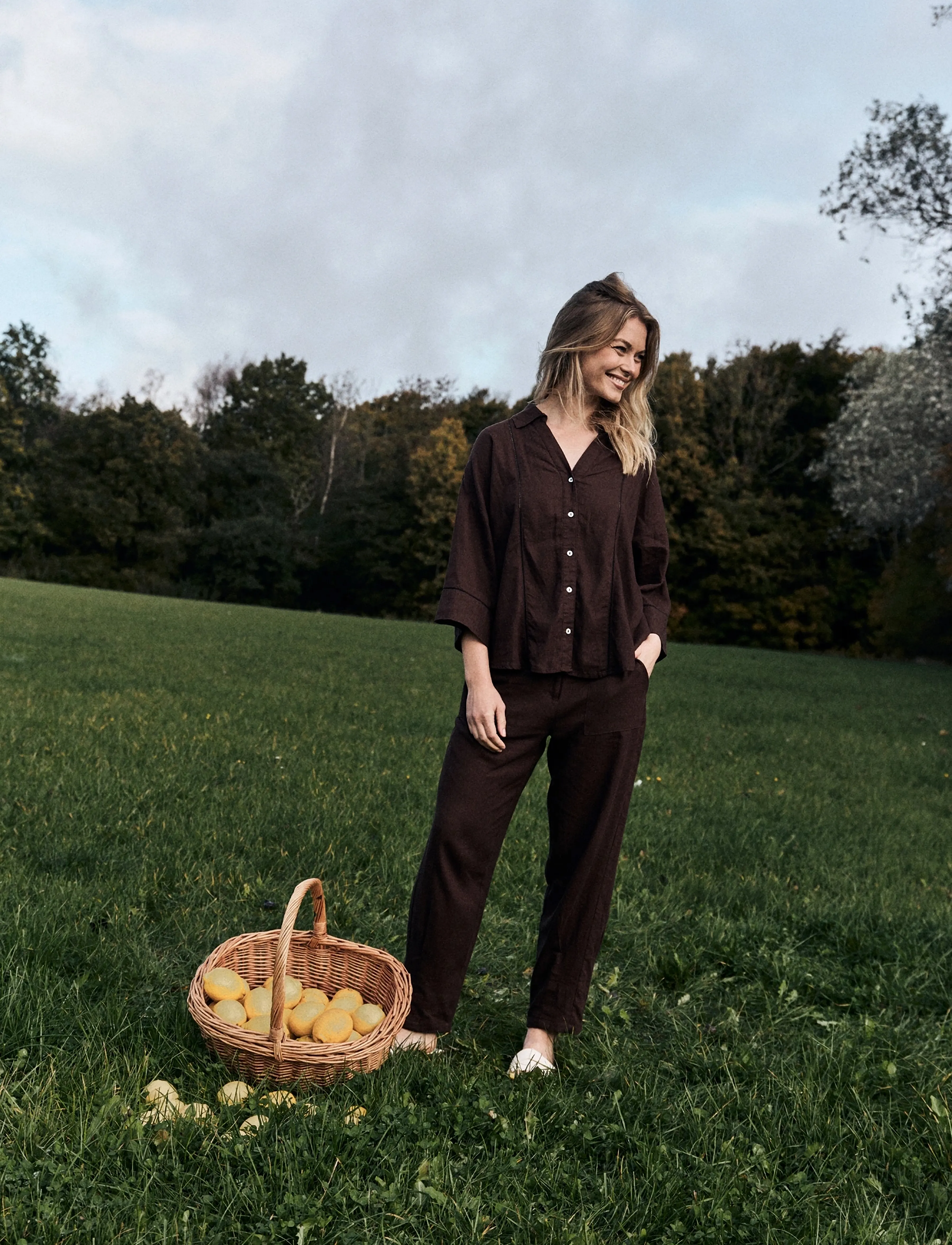 FREE/QUENT FQLALUNA-SHIRT - Hemden - COFFEE BEAN / brown