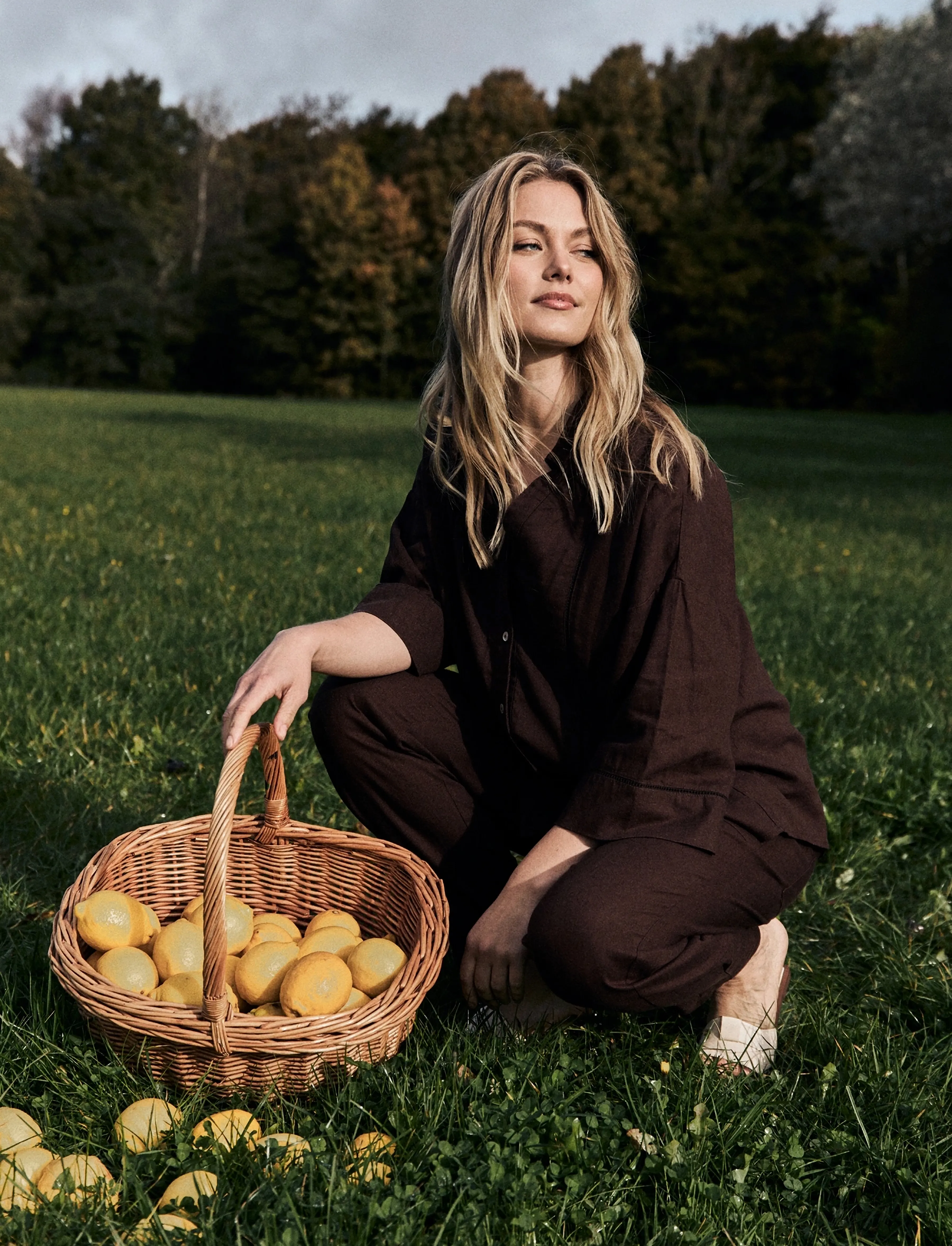 FREE/QUENT - FQLALUNA-SHIRT - linen shirts - coffee bean - 3