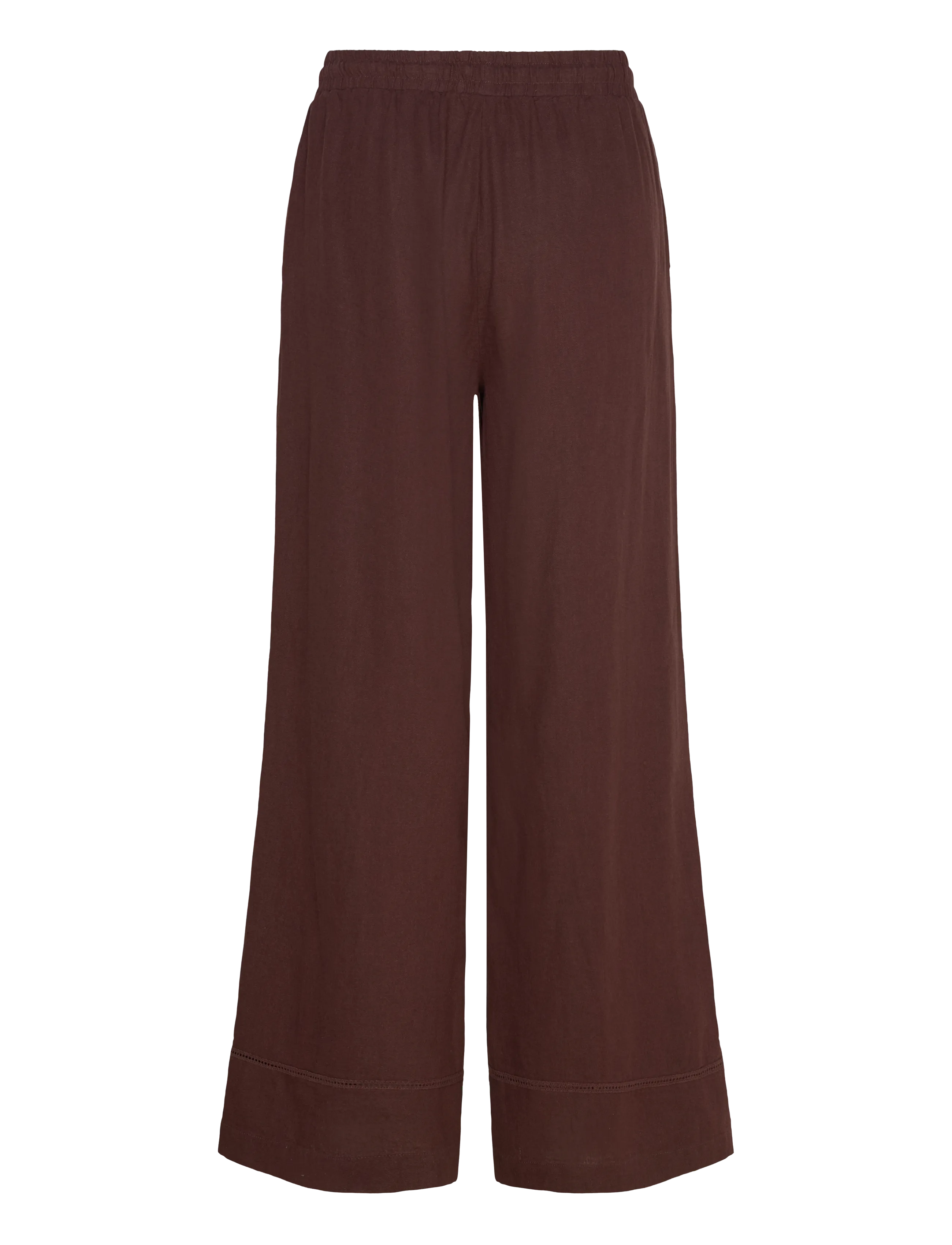 FREE/QUENT - FQLALUNA-PANTS - wijde broeken - coffee bean - 2