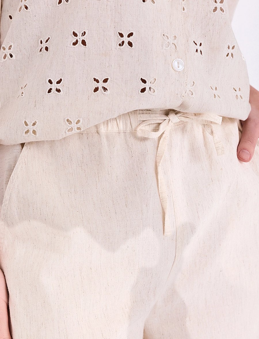 FREE/QUENT - FQLINUS-BLOUSE - moonbeam melange - 4