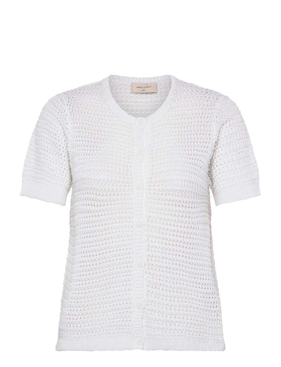 FREE/QUENT - FQTOTA-CARDIGAN - strickjacken - brilliant white - 1