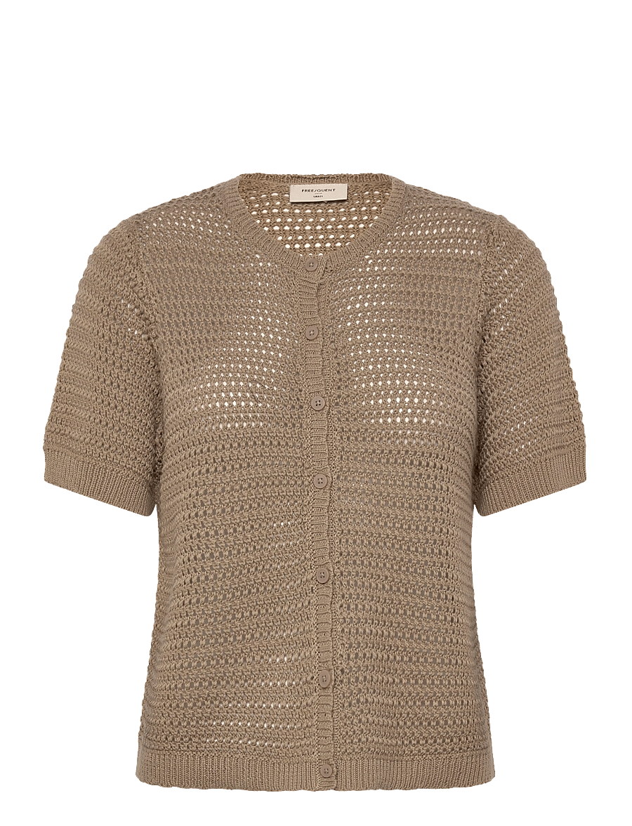 FREE/QUENT - FQTOTA-CARDIGAN - strickjacken - silver mink - 1