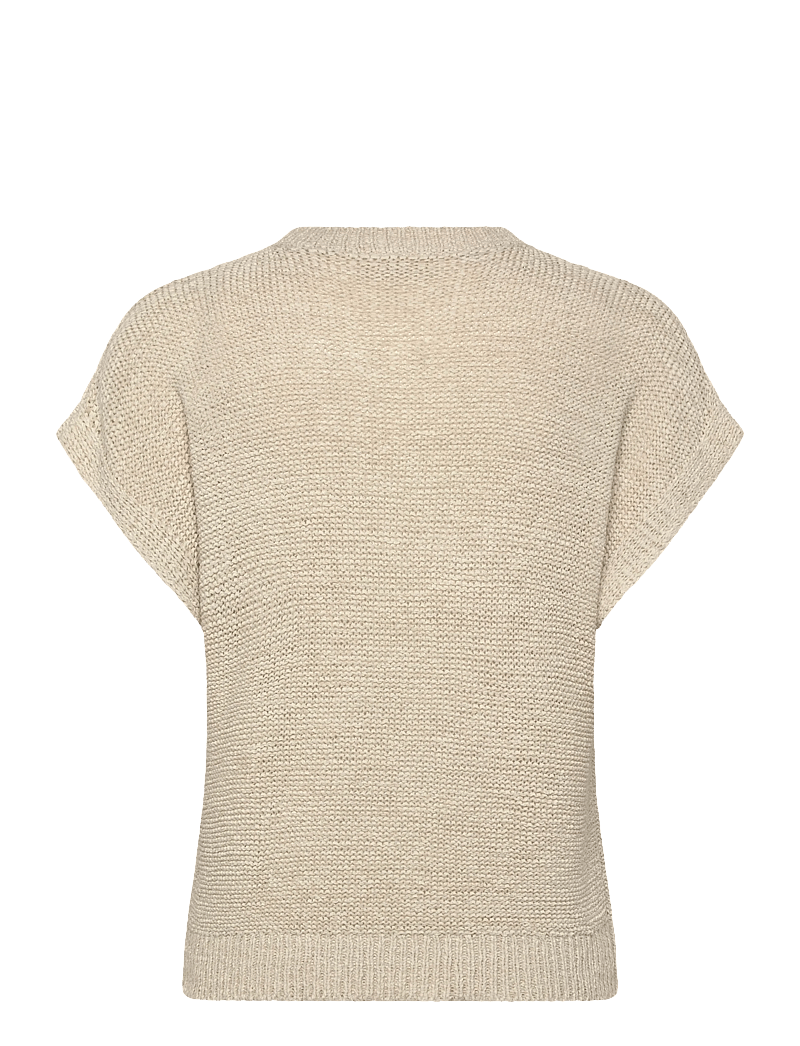 FREE/QUENT - FQESTAPPER-WAISTCOAT - gestrickte westen - moonbeam - 1