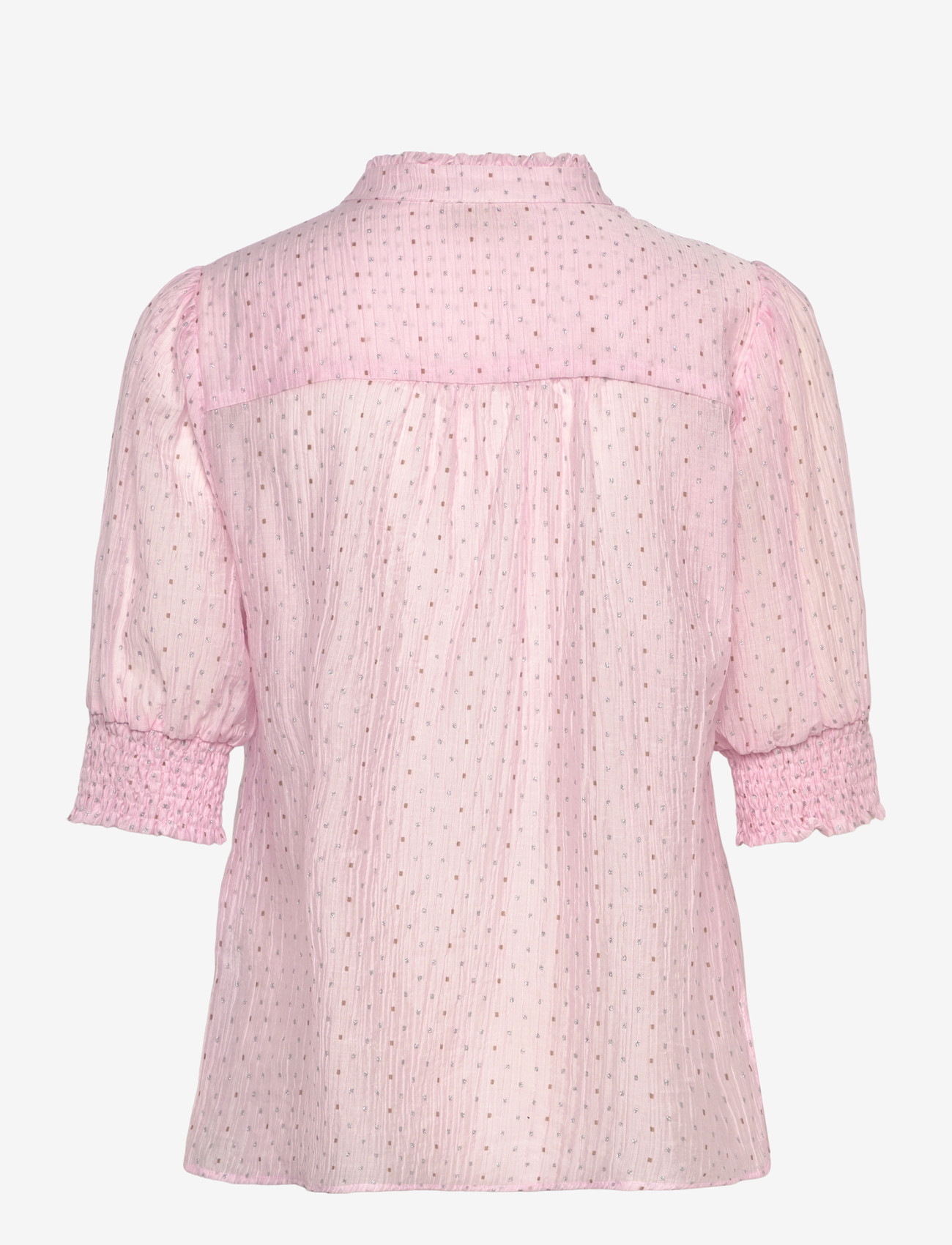FREE/QUENT - FQFLORY-BLOUSE - kurzämlige blusen - ballerina w. silver - 1